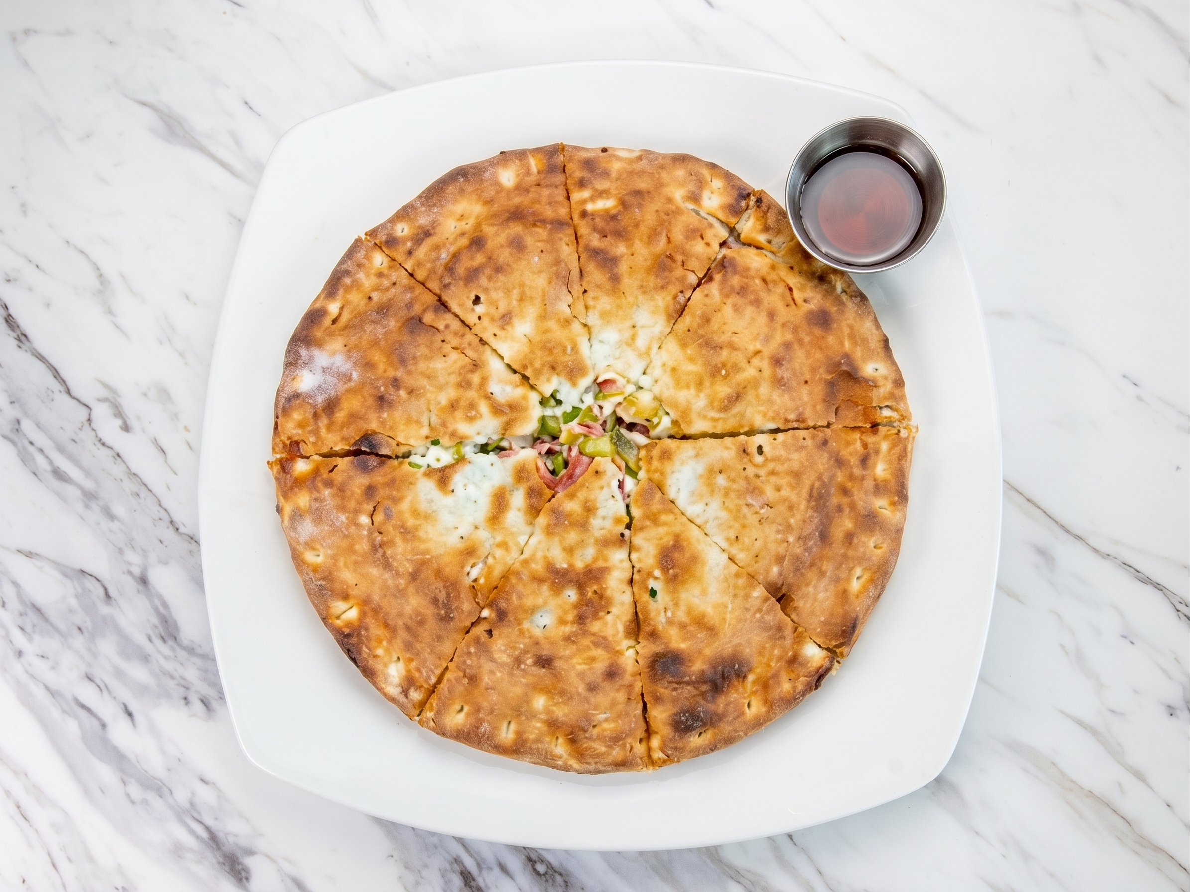 Stuffed Pizza.