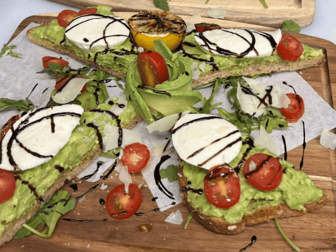 Italian Avocado Toast.