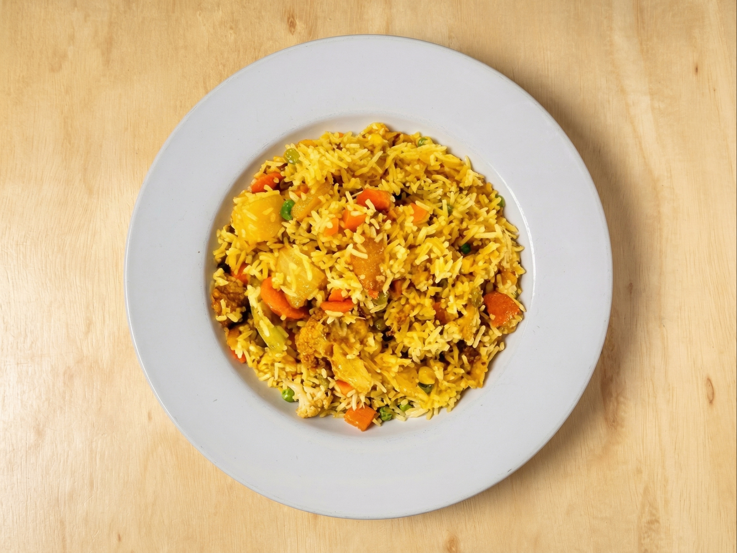 Vegetable Biryani.