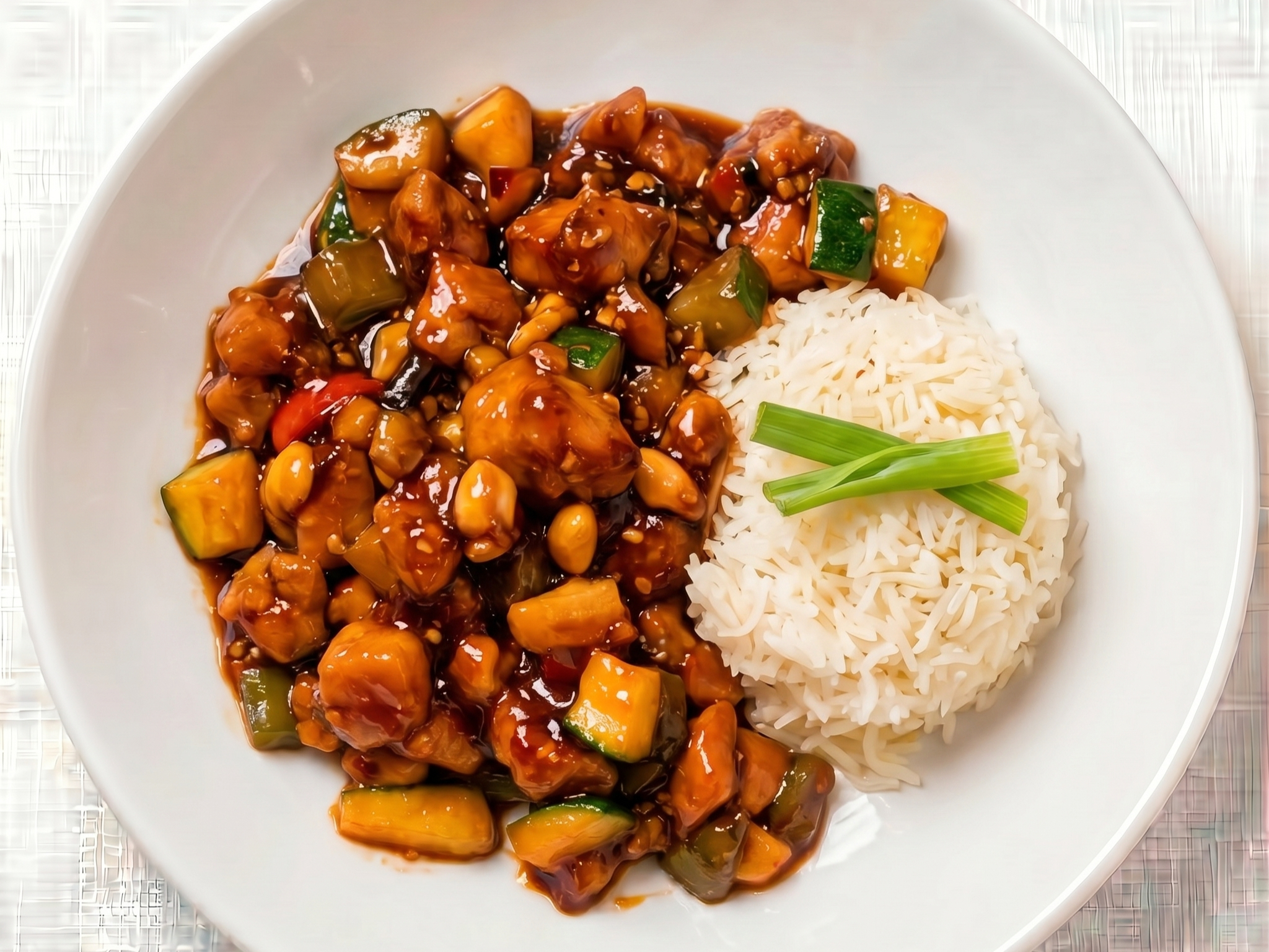 # Kung Pao Chicken.