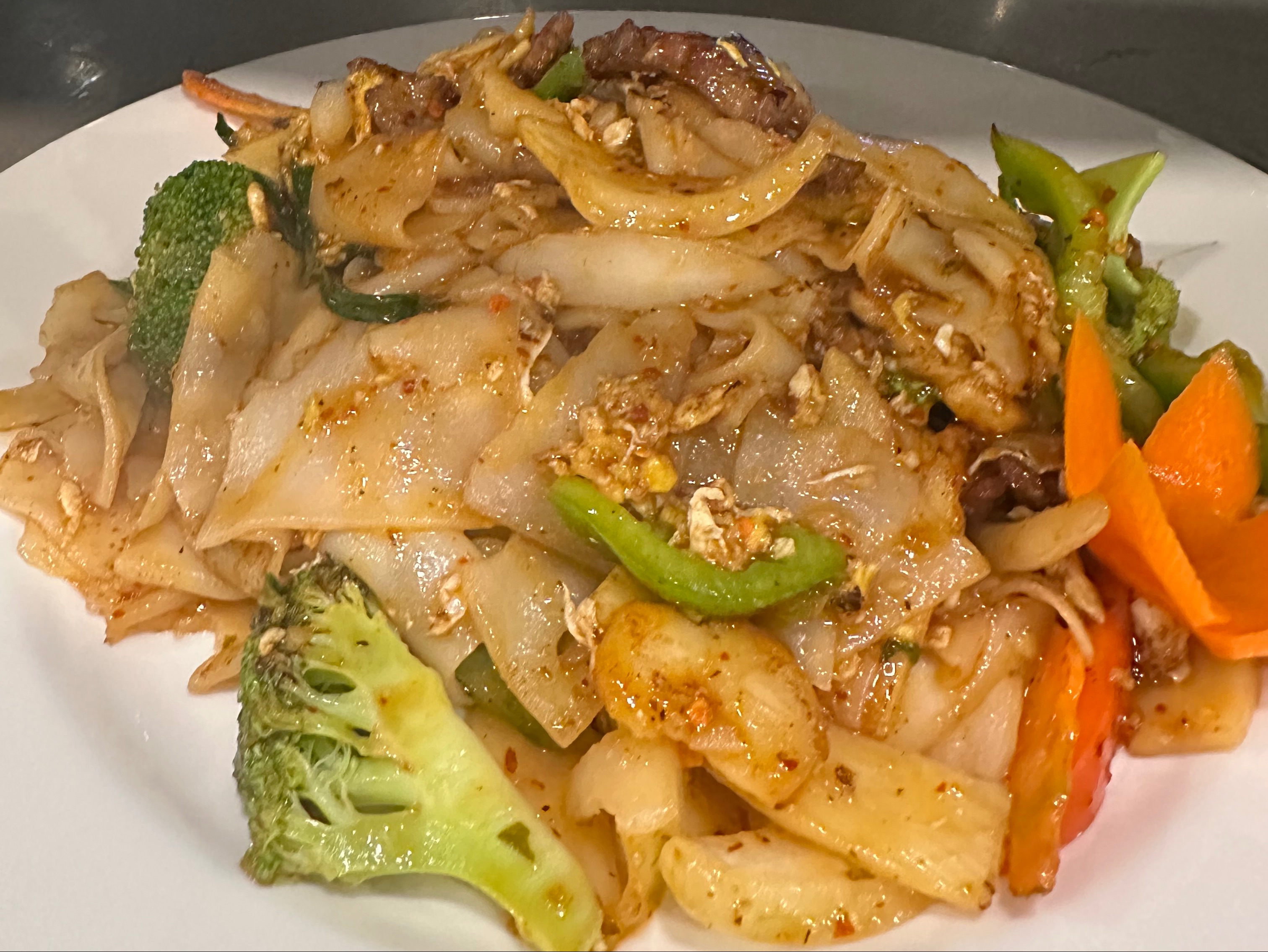 Drunken Noodle Dinner.