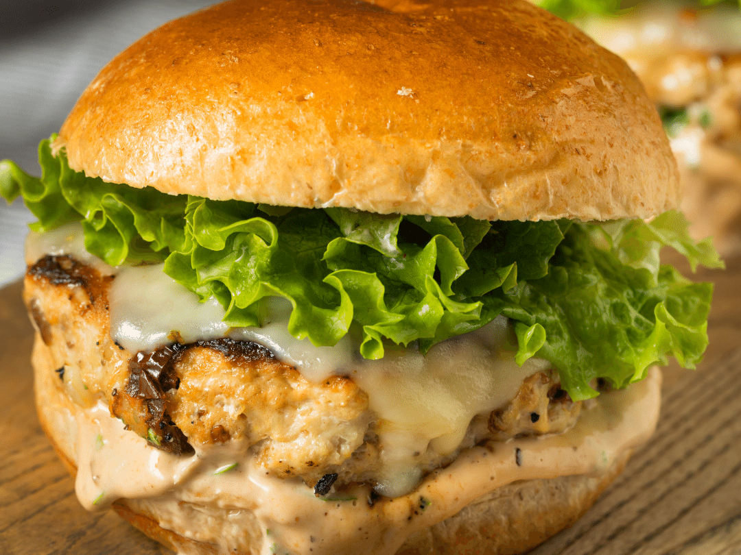 Crispy Chicken Burger.