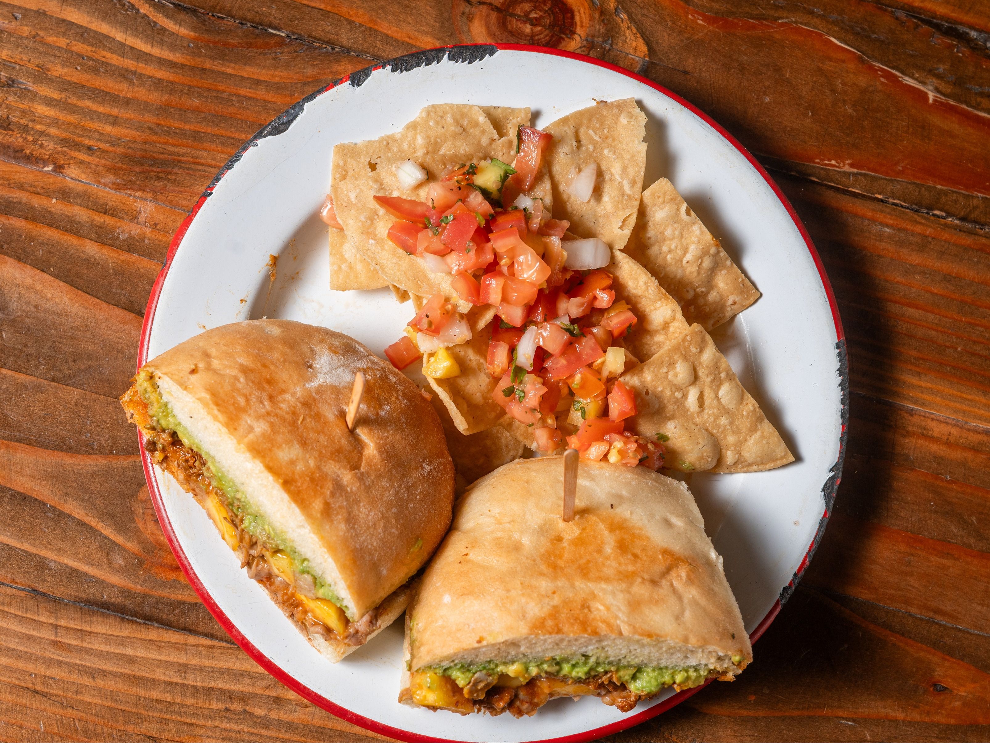 Al Pastor Torta.