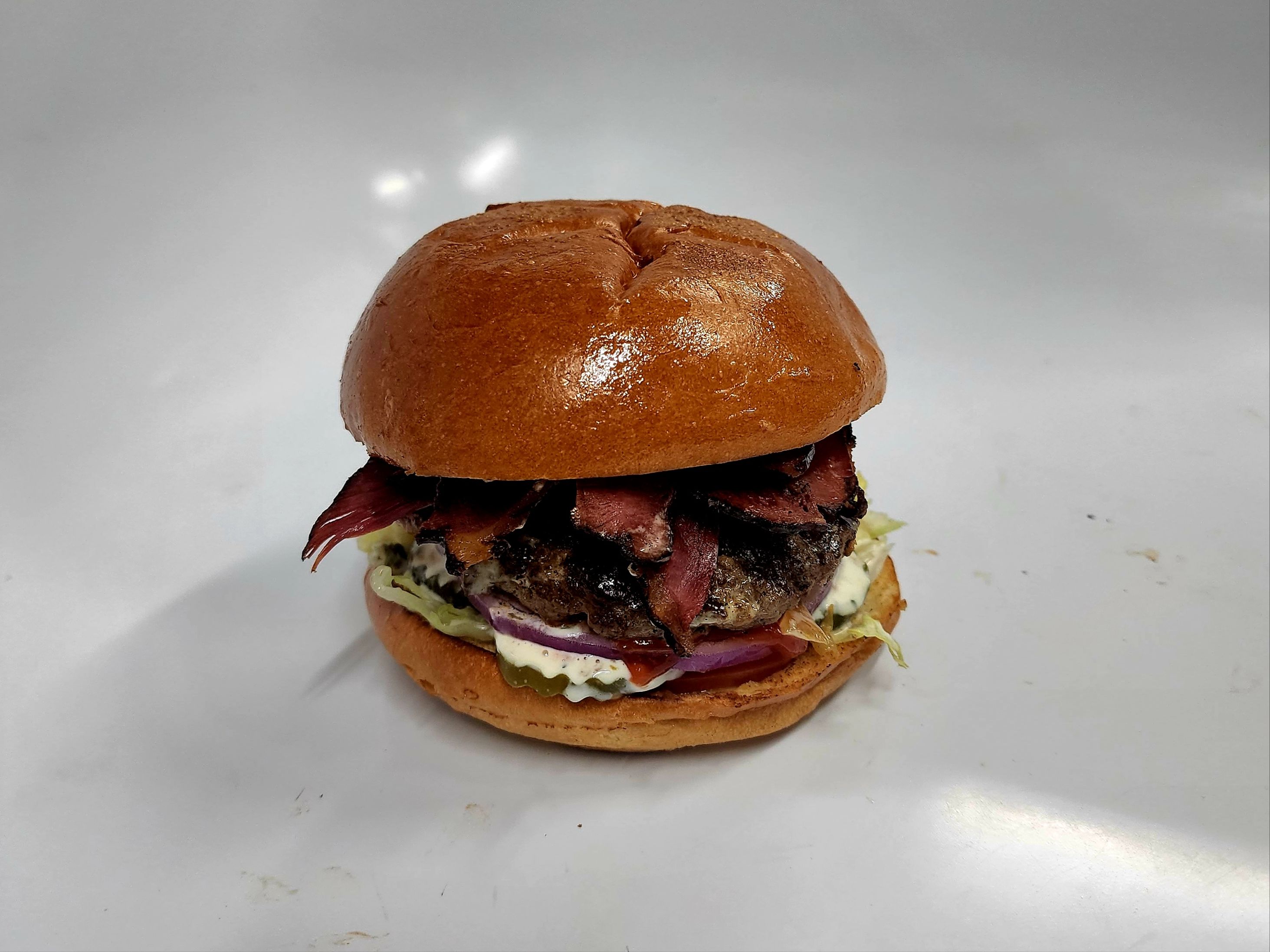 Pastrami Burger.