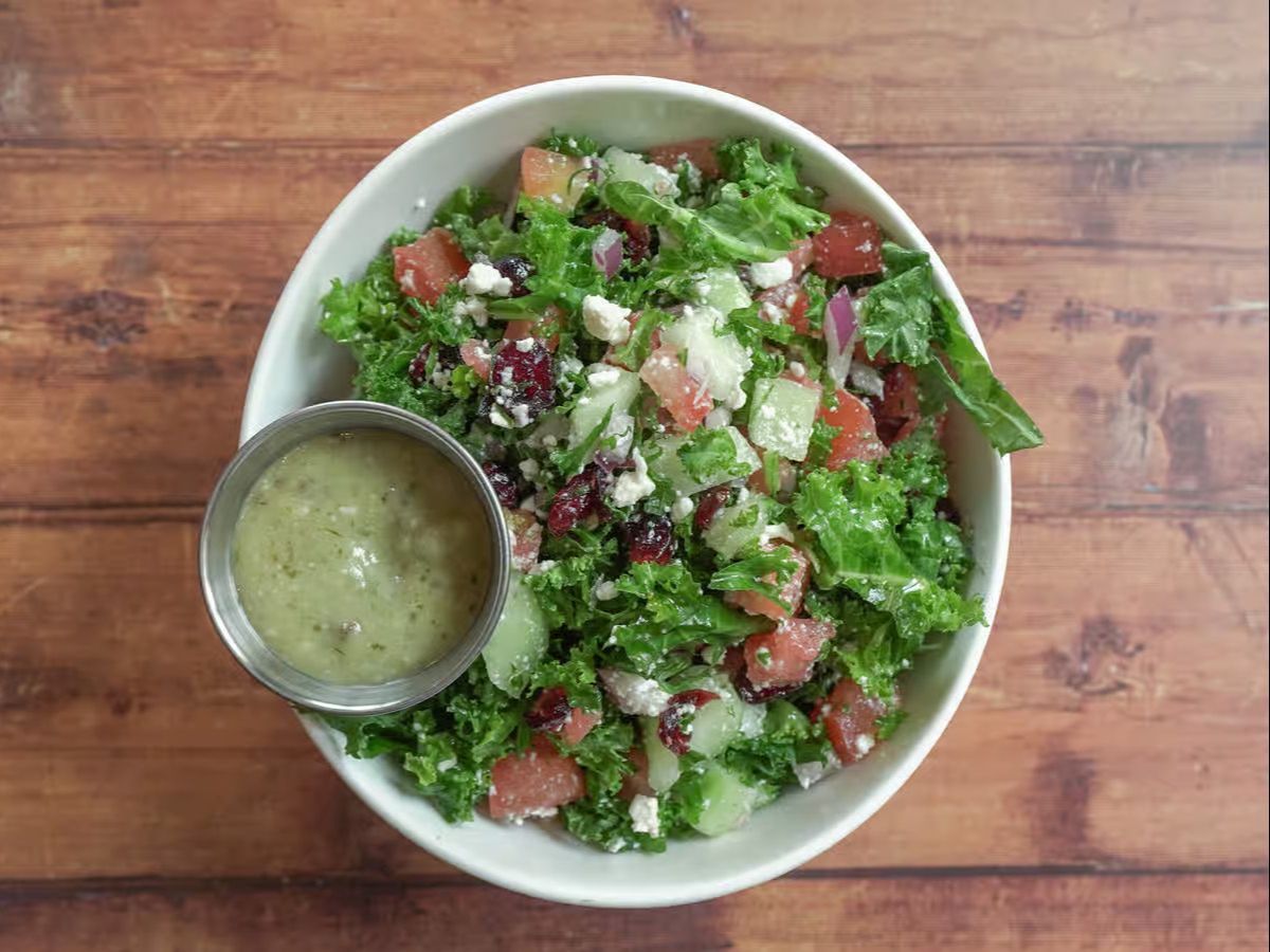 Greek Kale Salad.