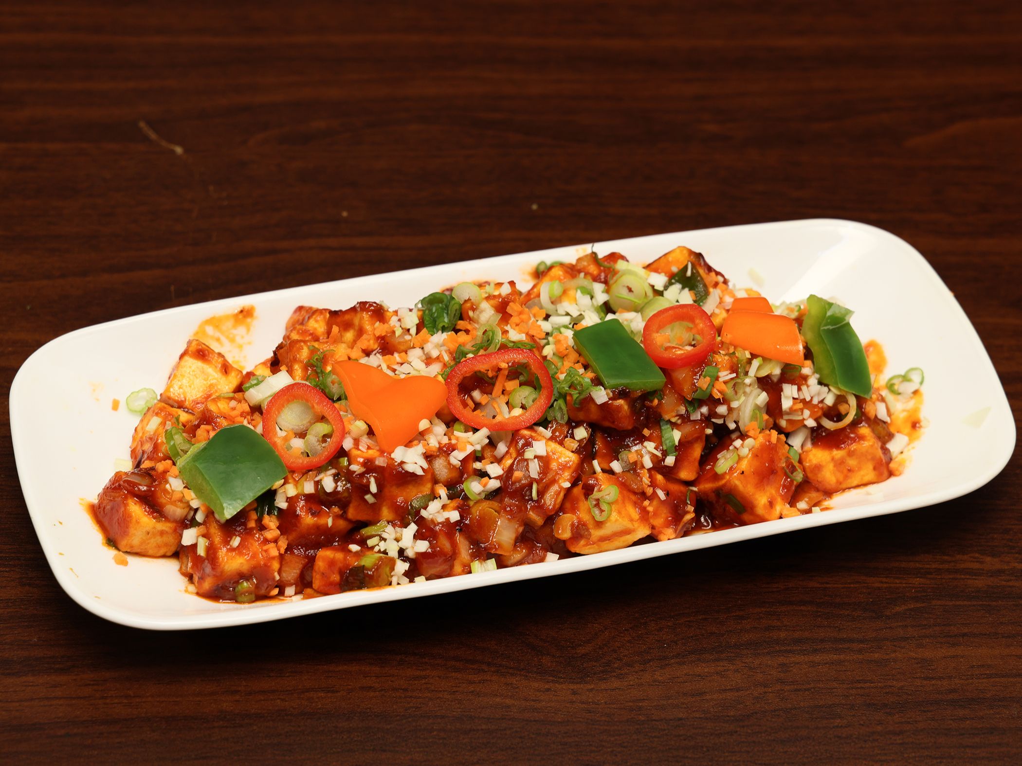 Chili Paneer.