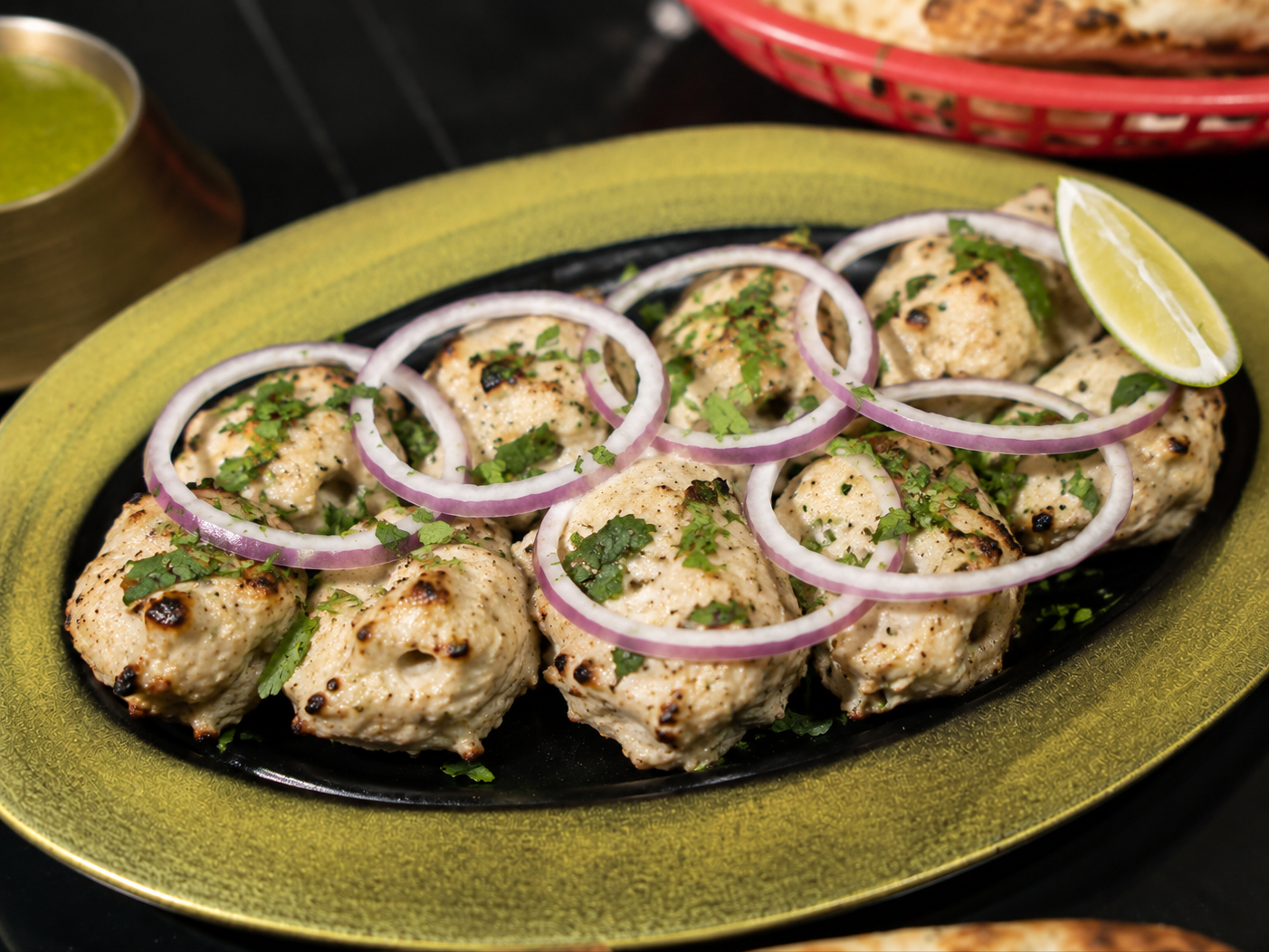 Silken Charred Chicken.