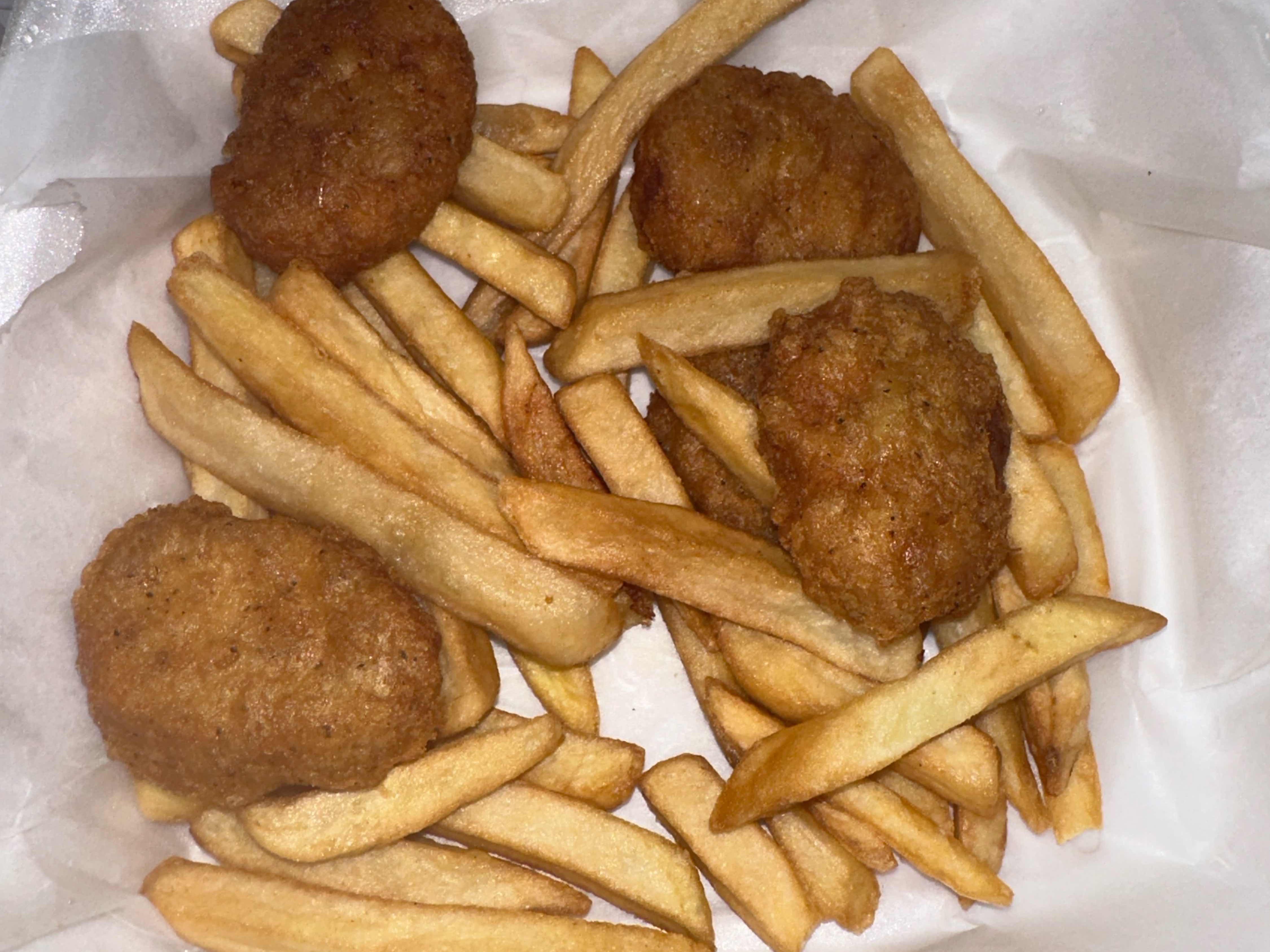 Kids Chicken Nuggets.