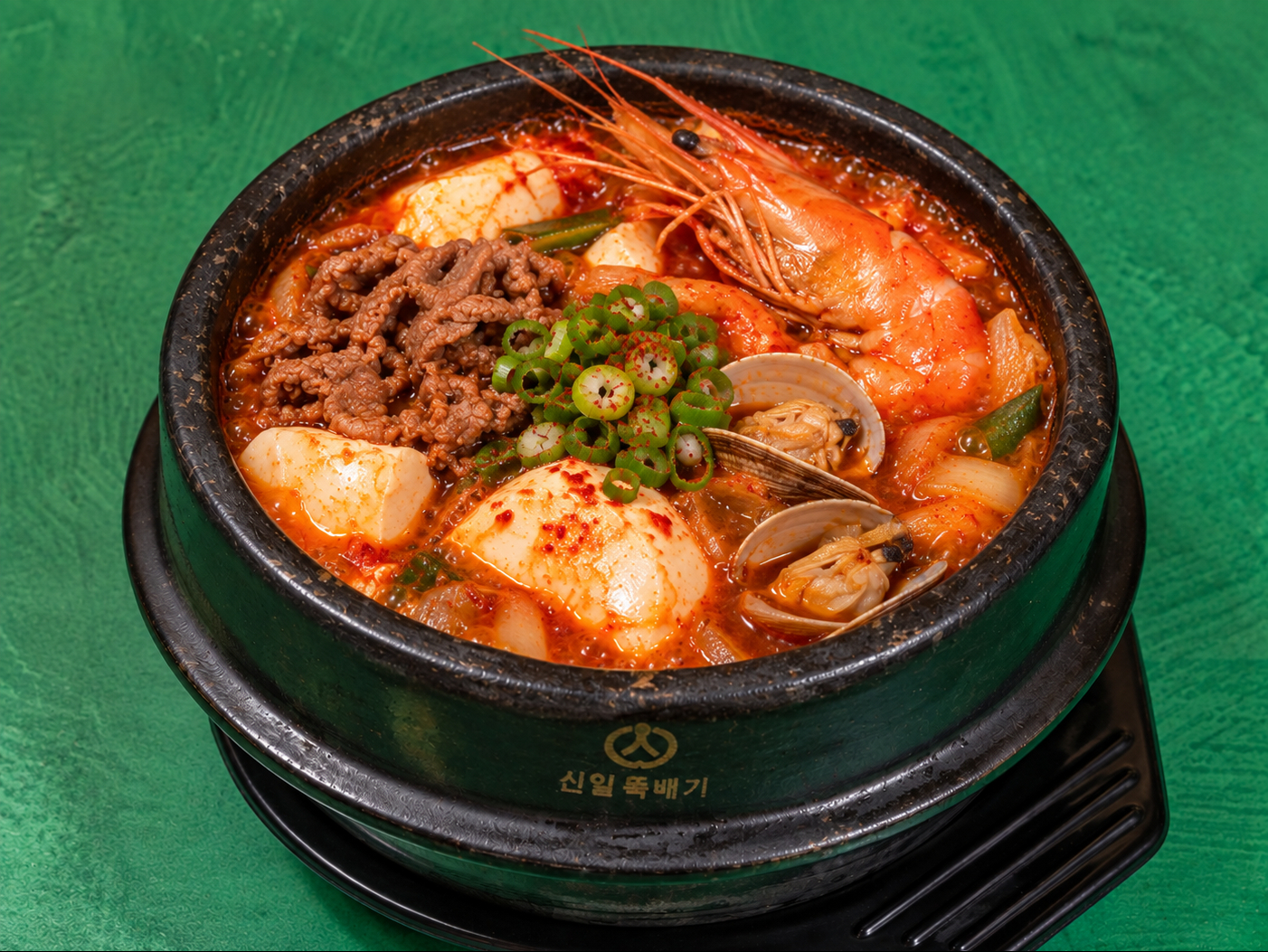 Assorted Soft Tofu Soup.