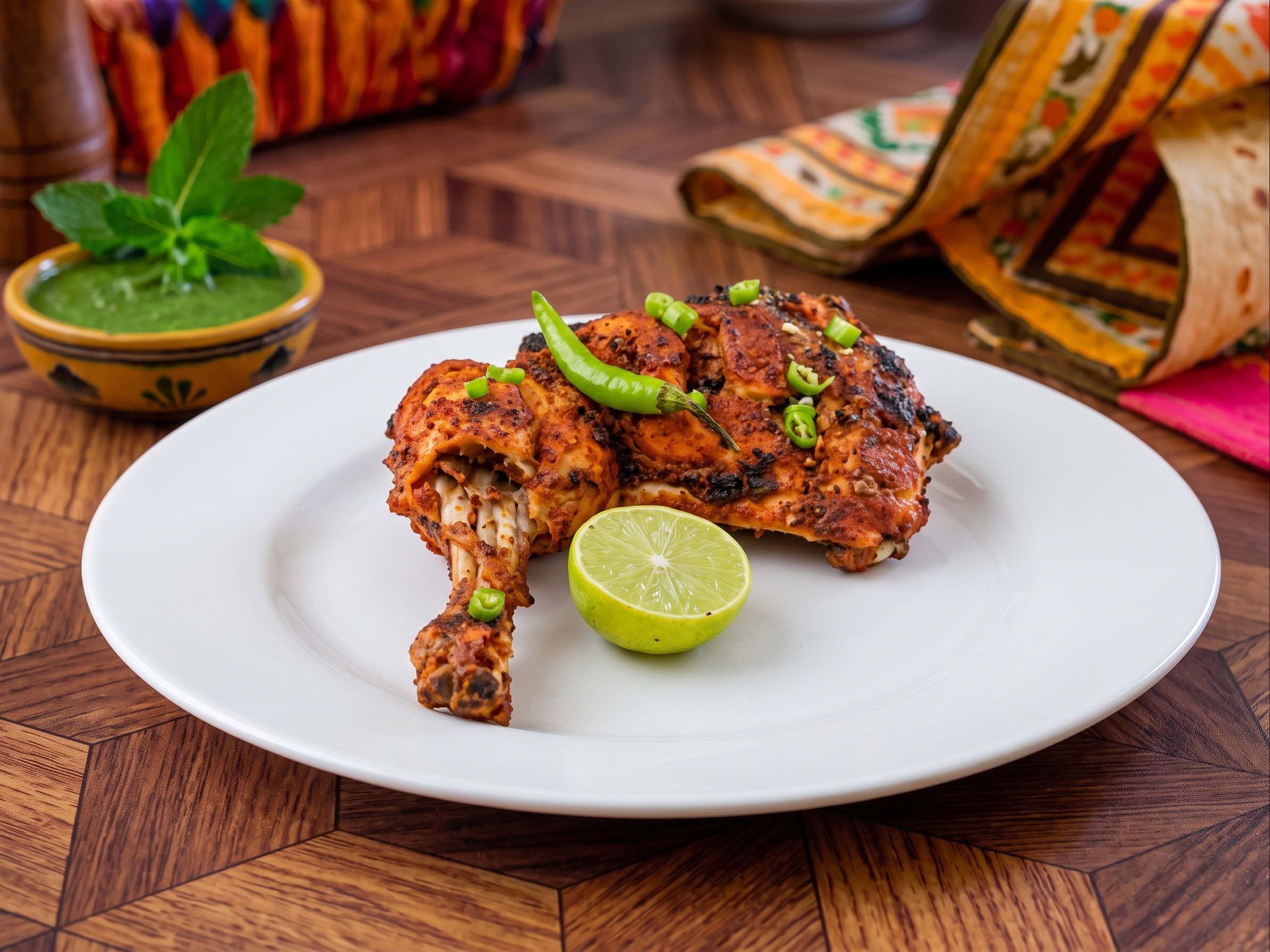 Tandoori Chicken Leg 2 Pc.