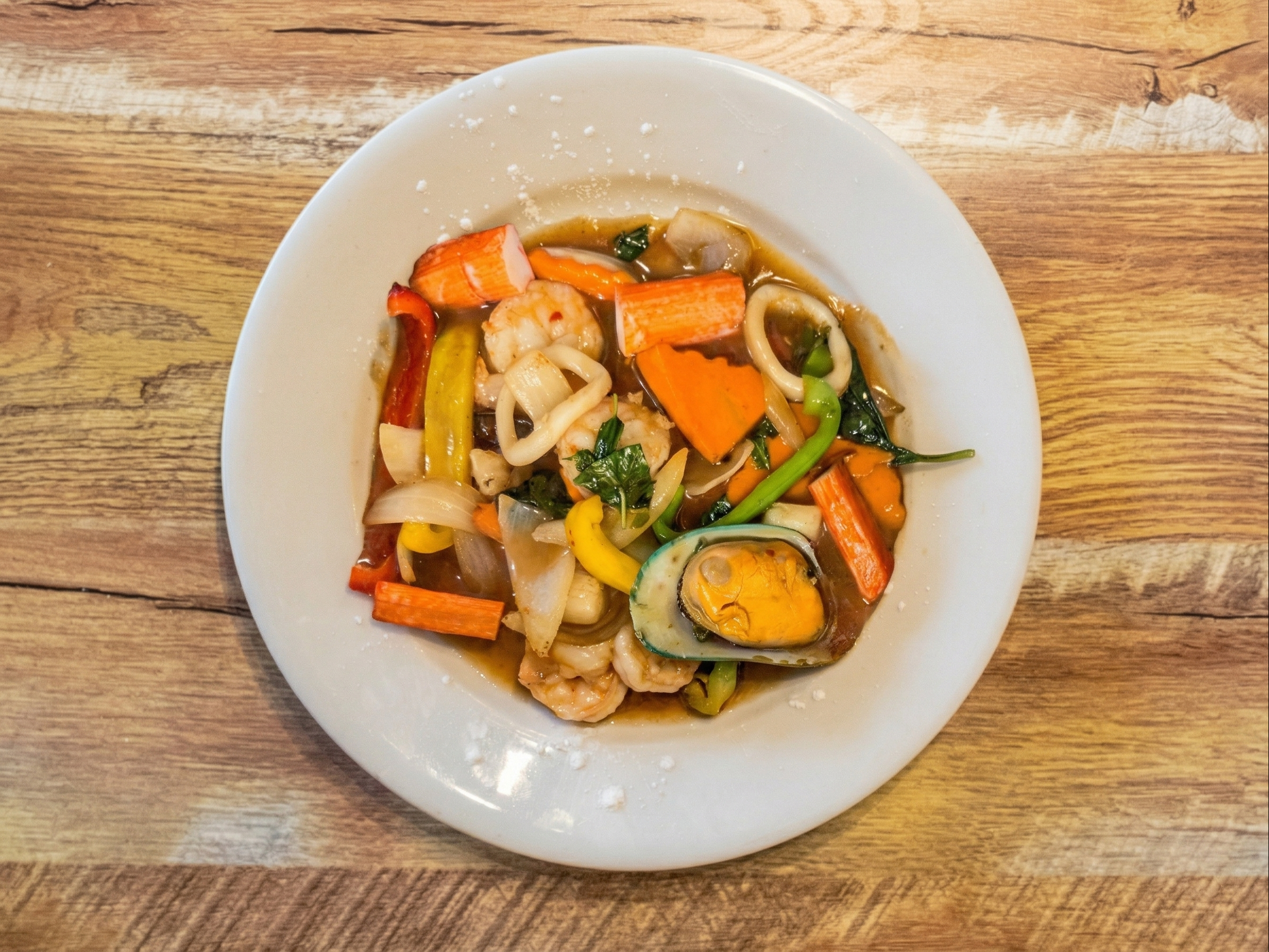 Basil Mixed Seafood.