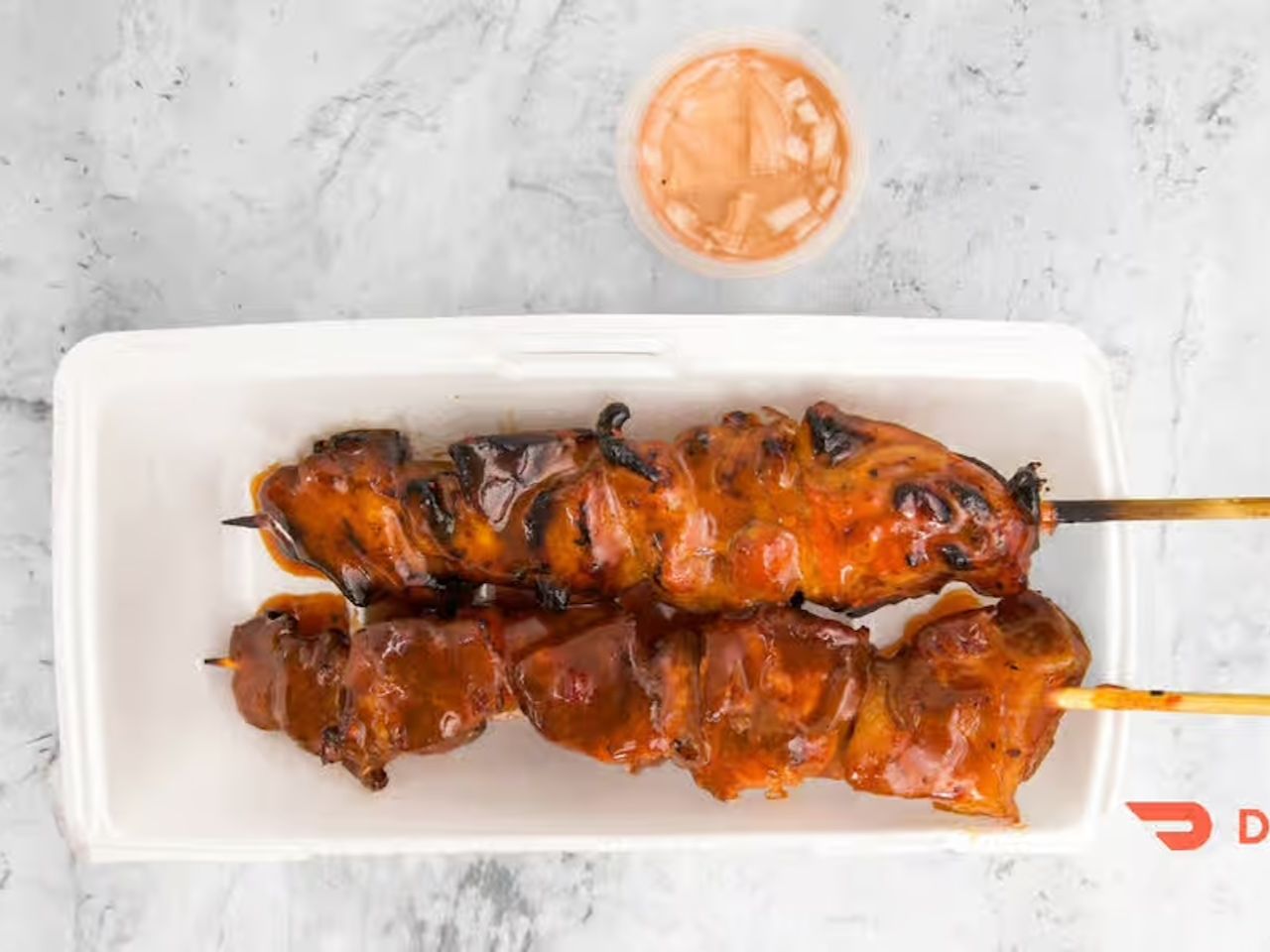 BBQ Pork Skewers.