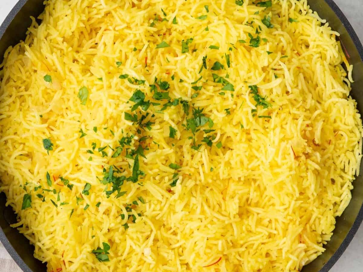 Saffron Rice.
