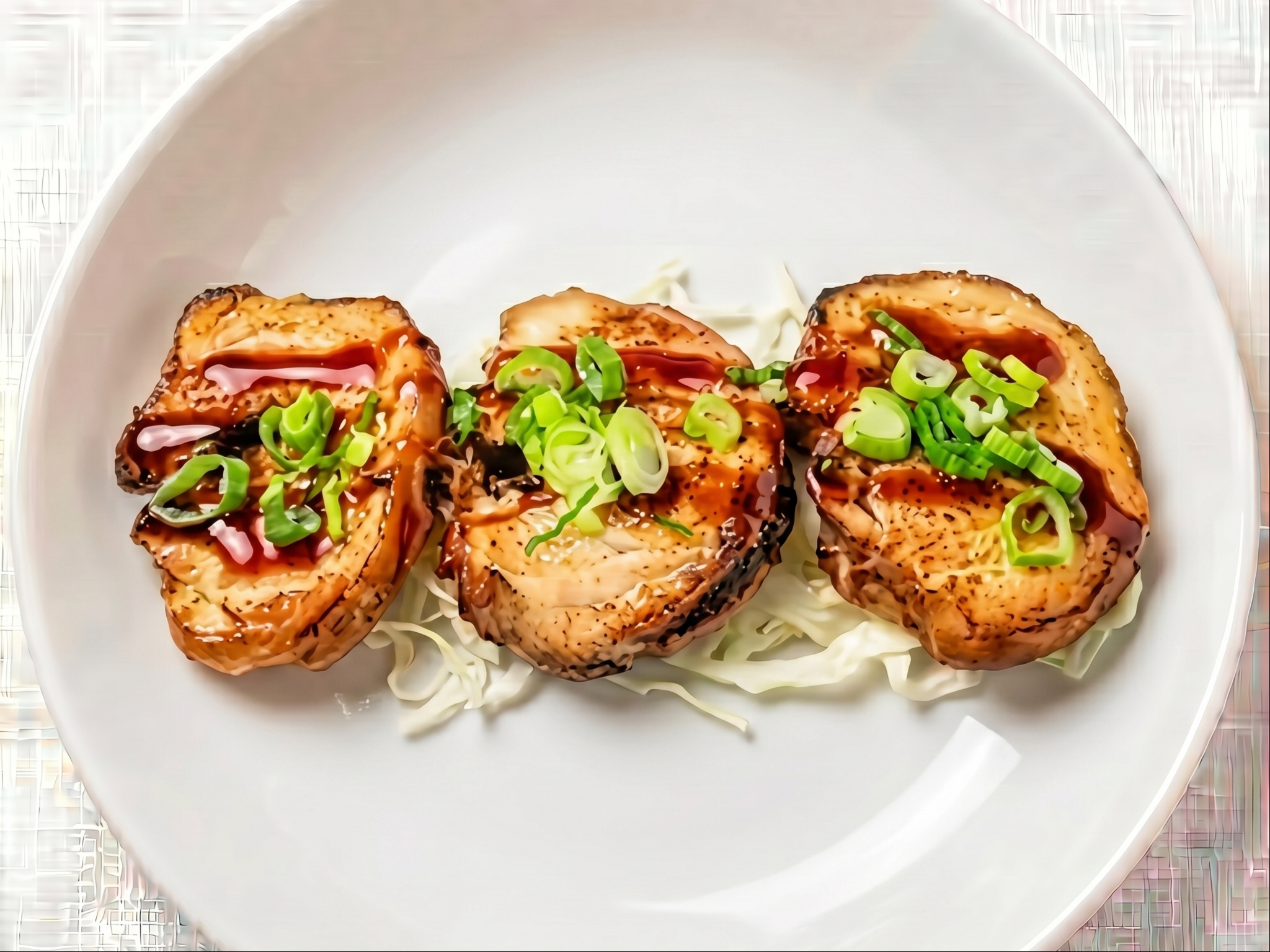 Takoyaki.