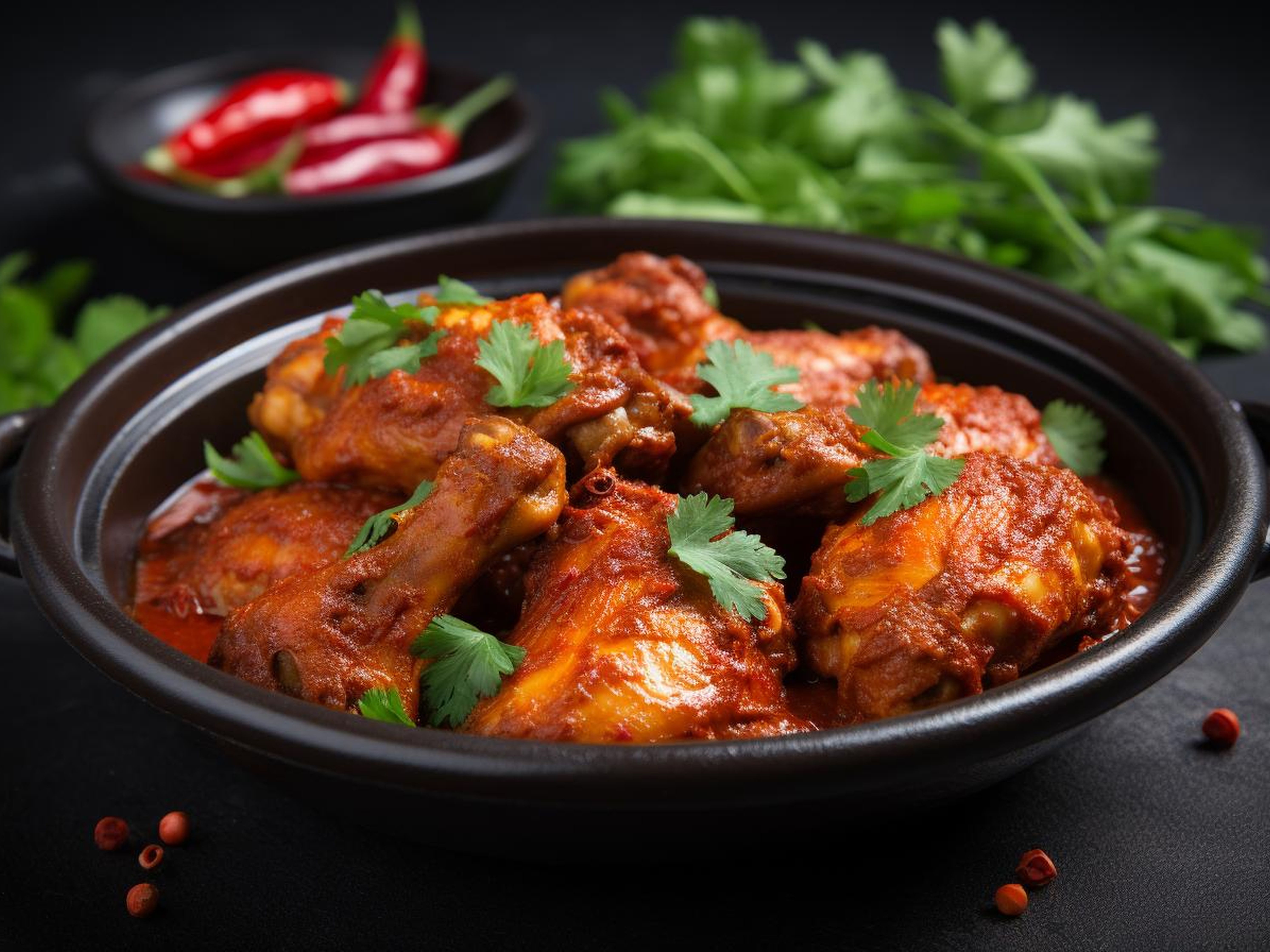Chili Chicken.