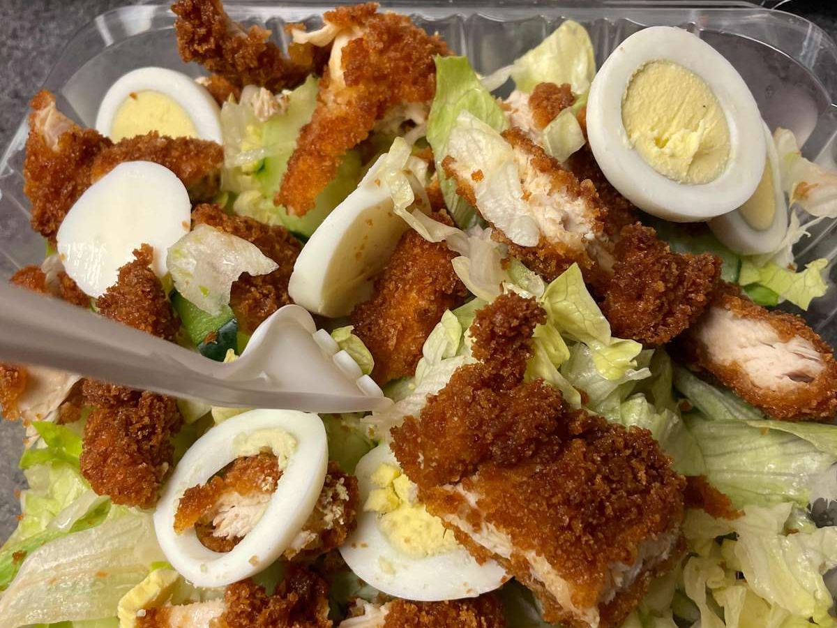 Crispy Chicken Salad