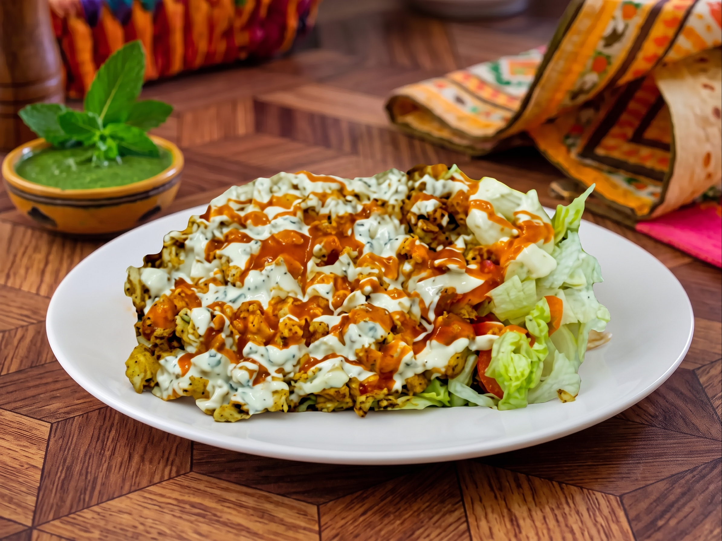 Chicken Over Rice.