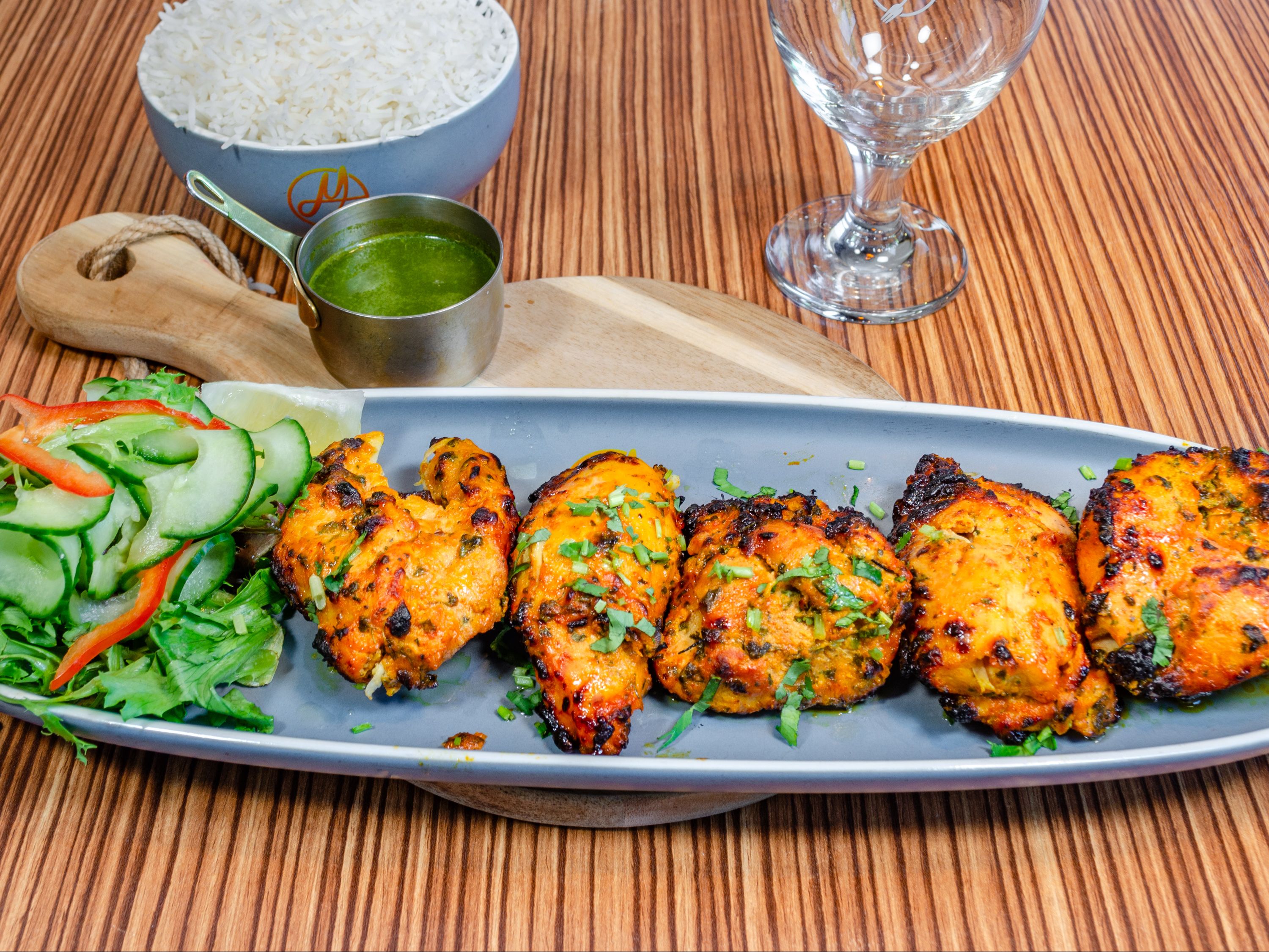 Chicken Angari Tikka.
