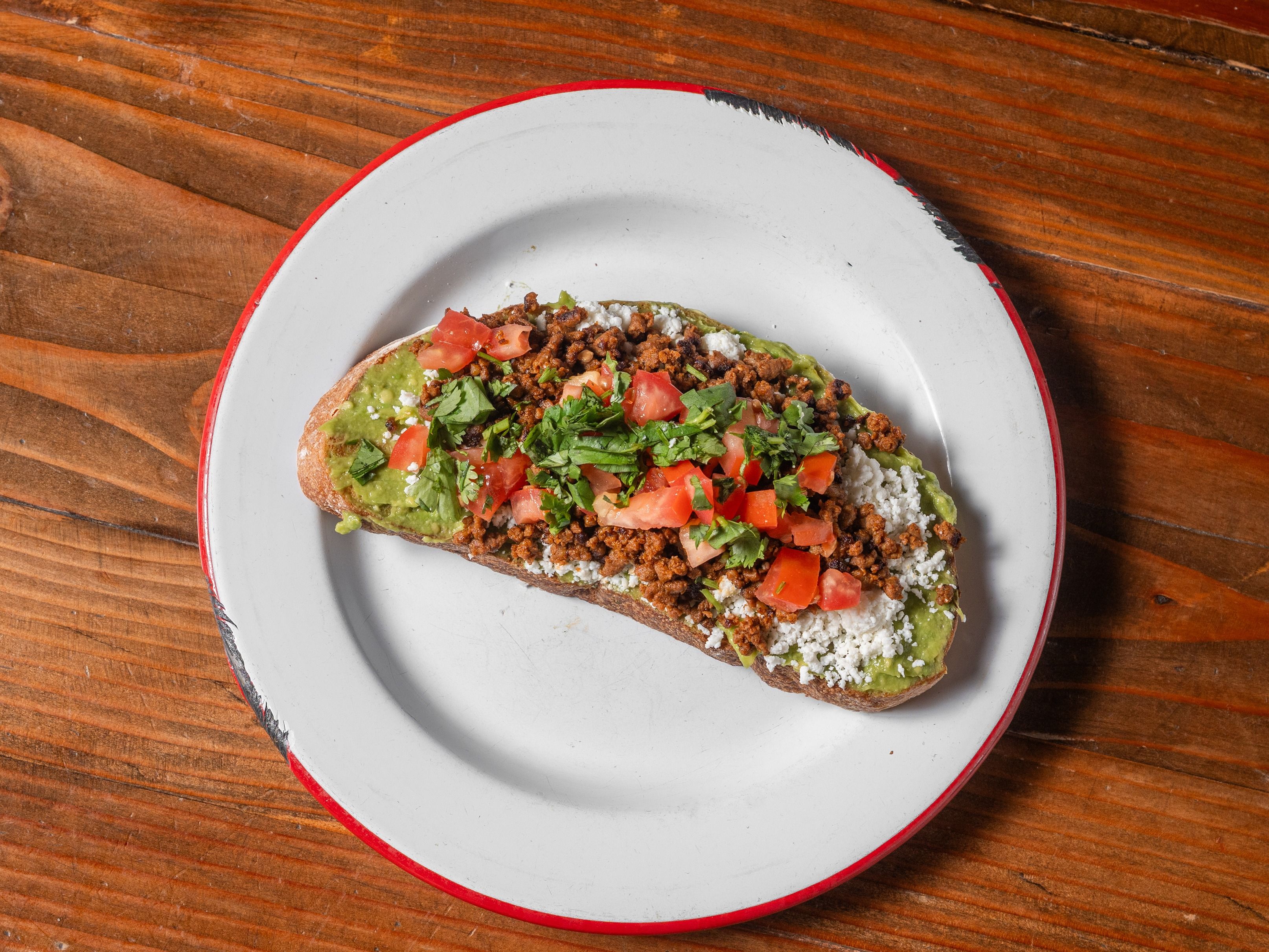 El Avocado Toast.