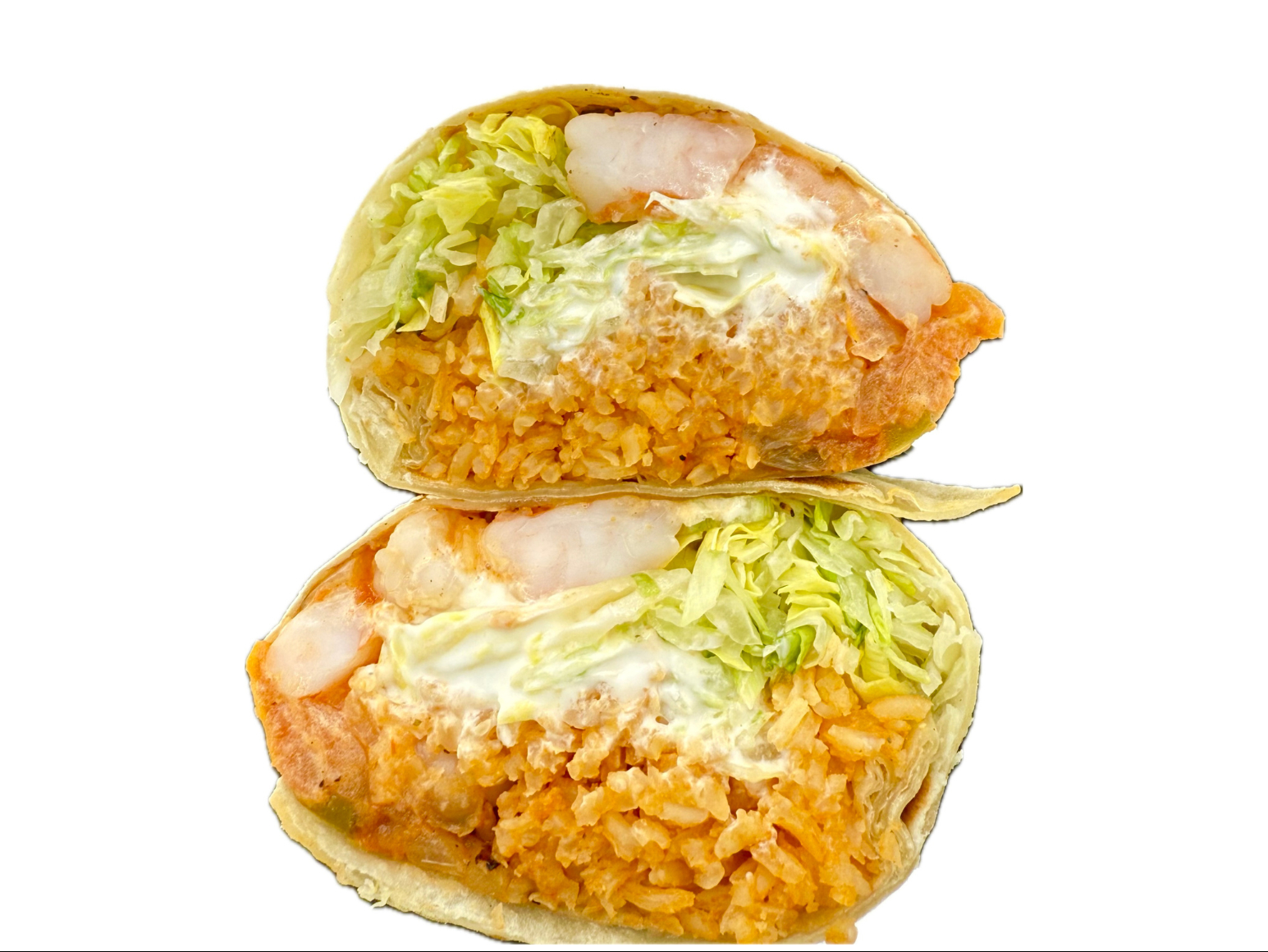 Shrimp Burrito.