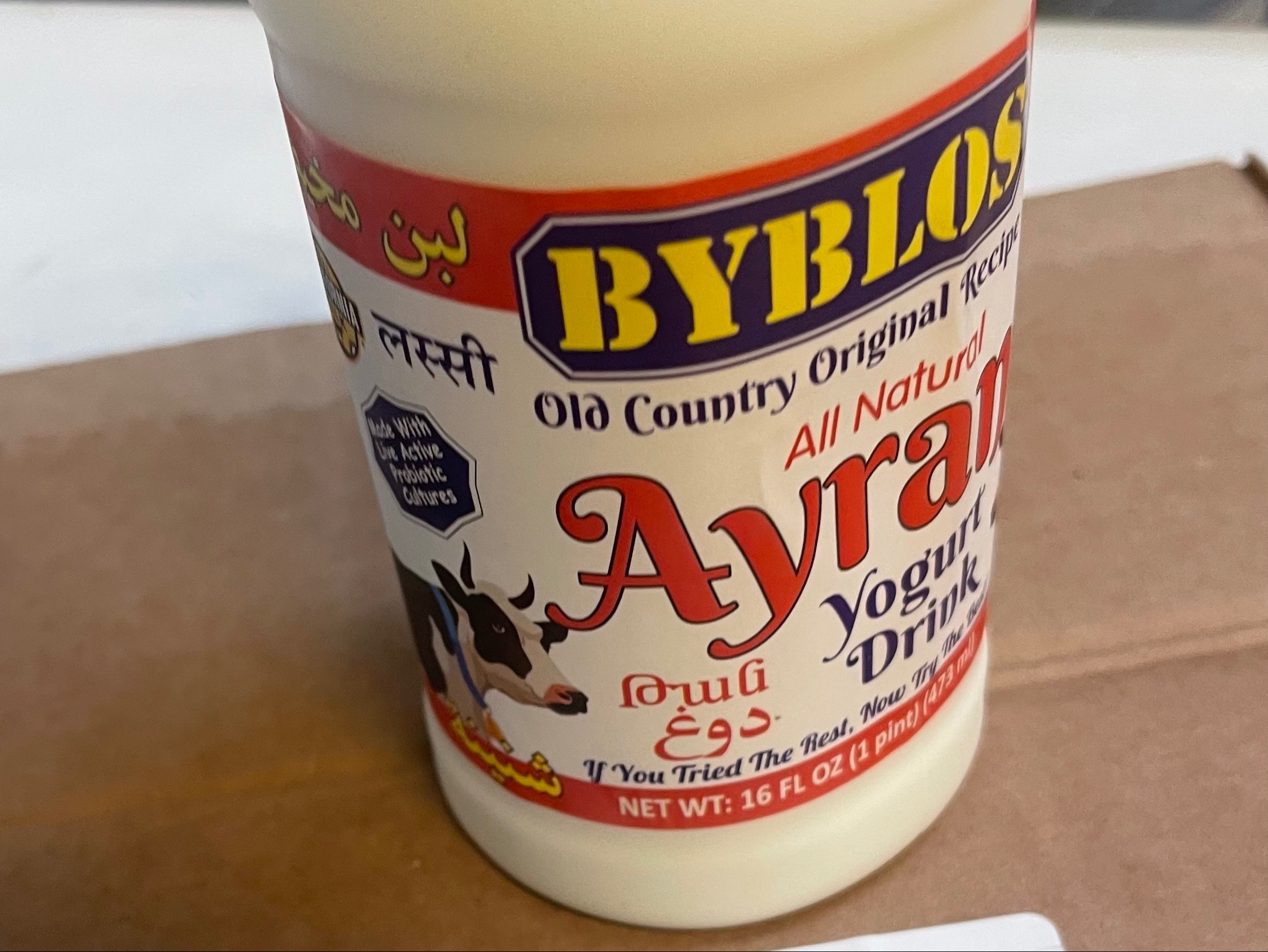 Yogurt Drink.