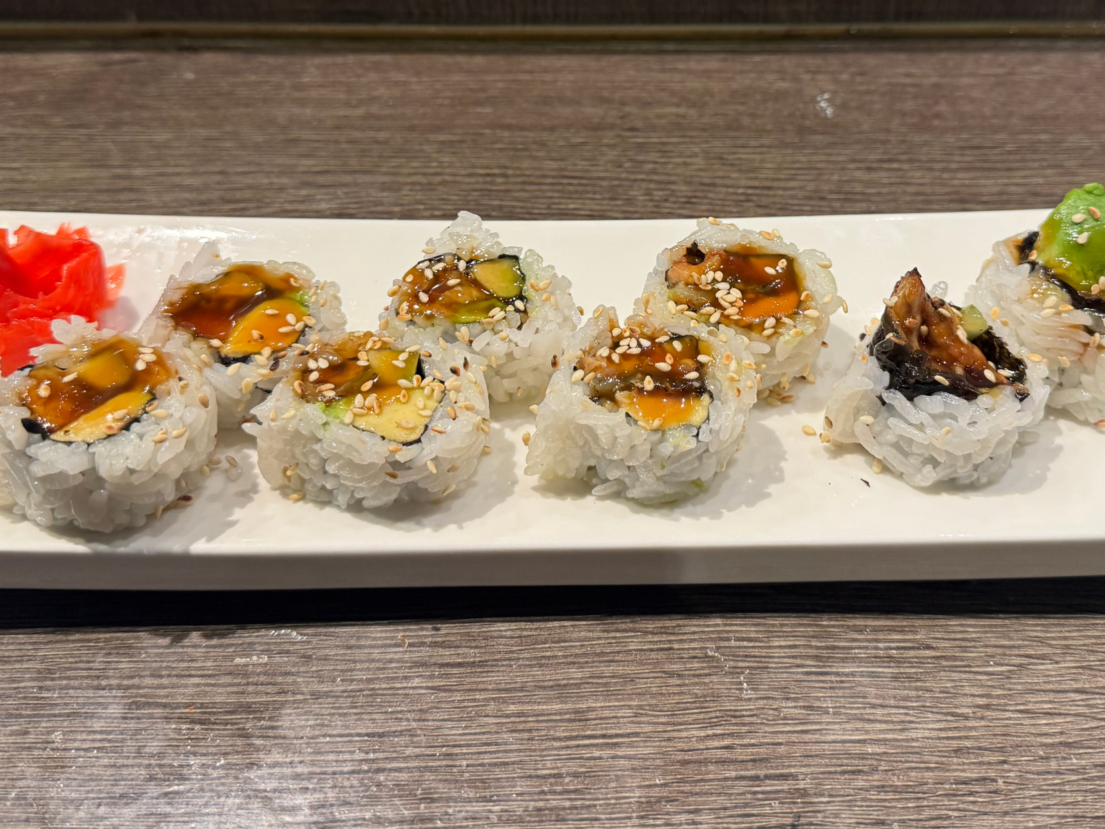 Eel Roll.