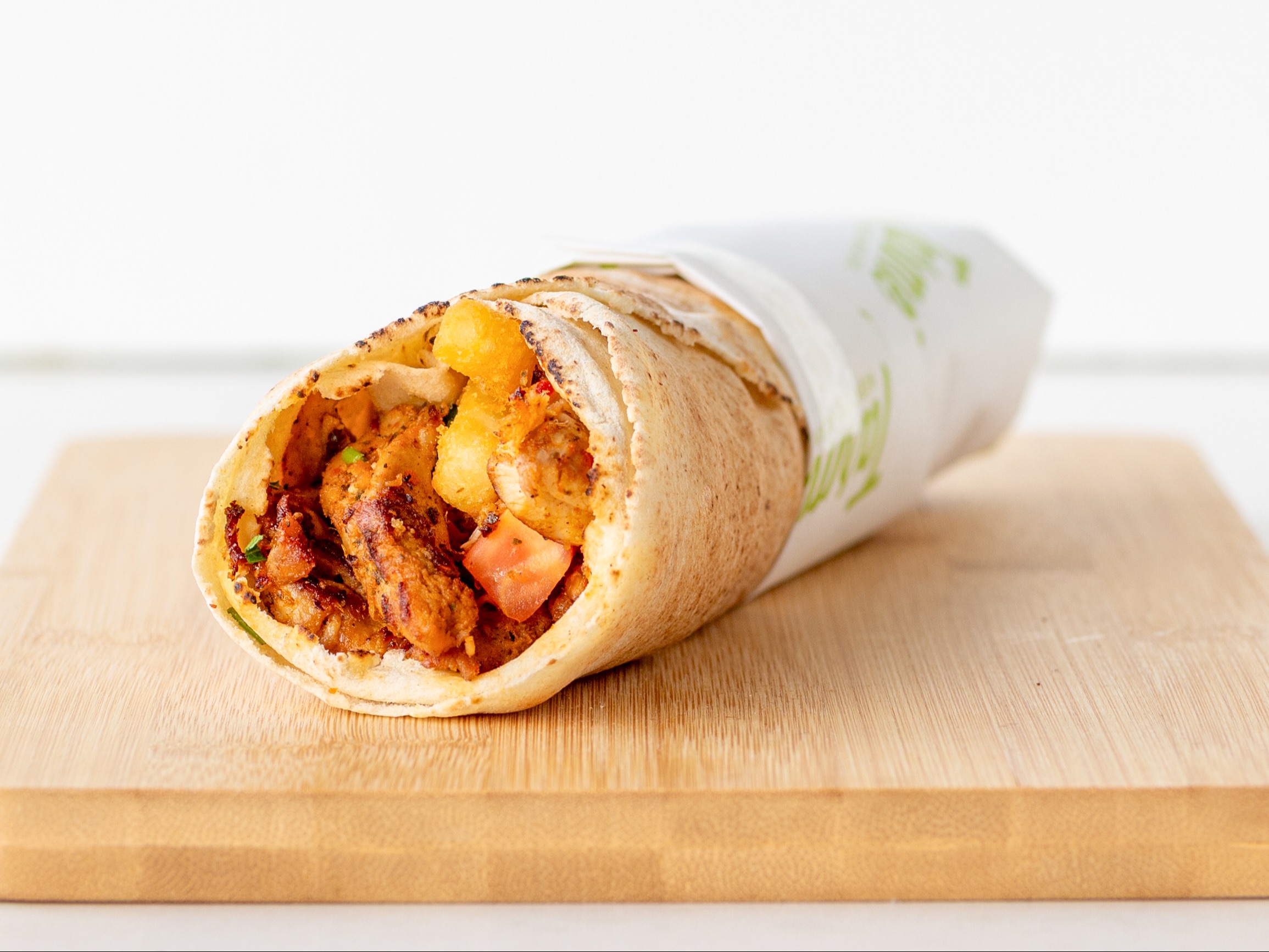 Chicken Shawarma Wrap.