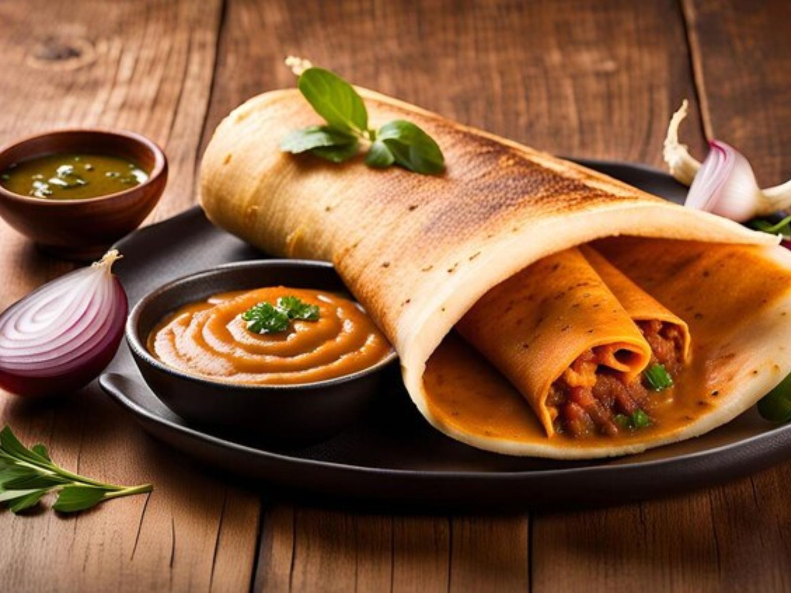 Onion Dosa.