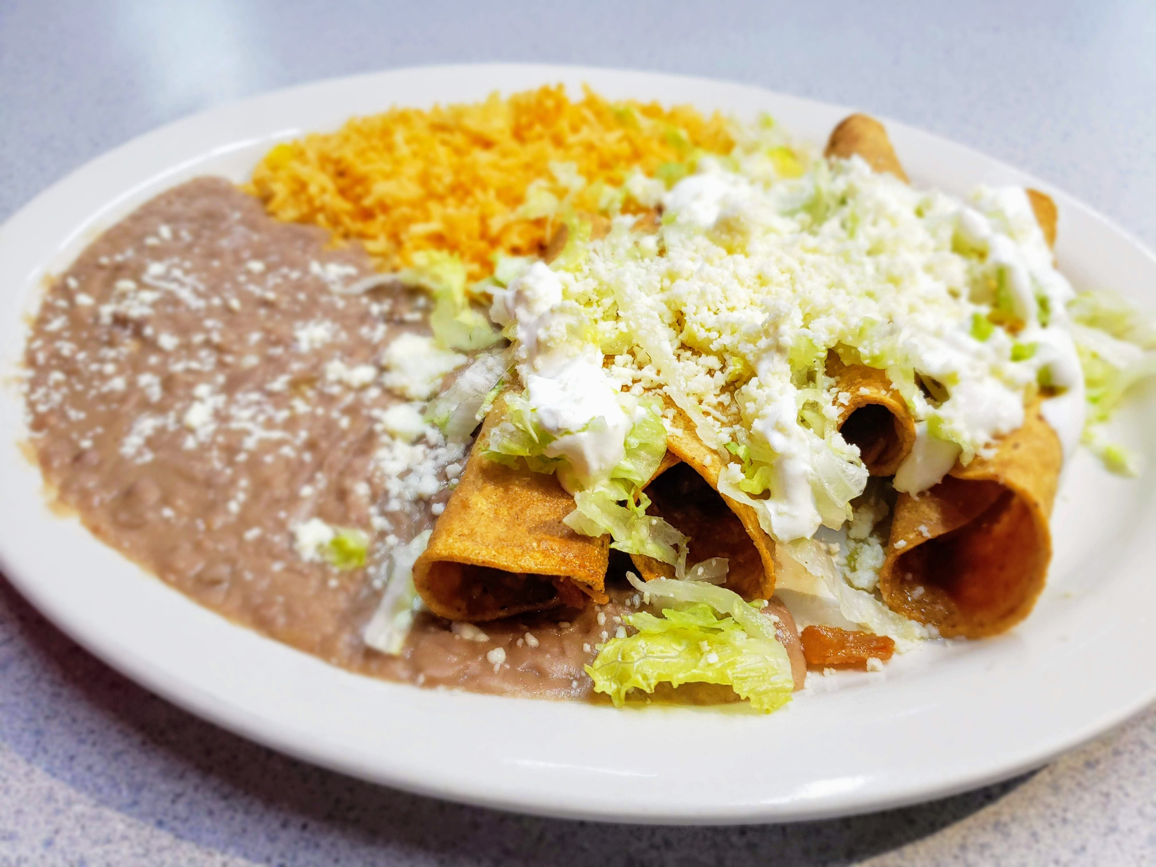 Tacos Dorados Combo.