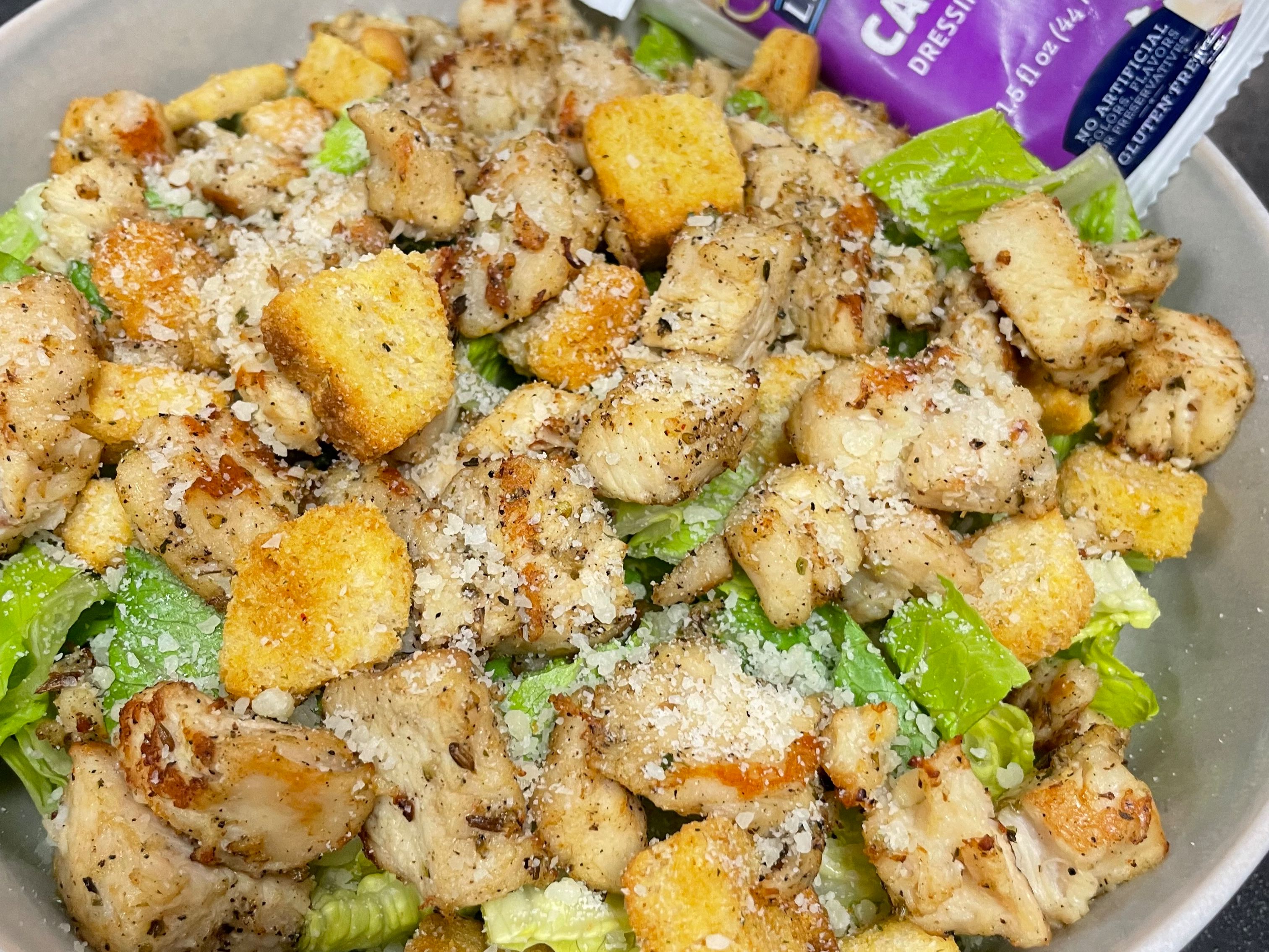Chicken Caesar Salad.