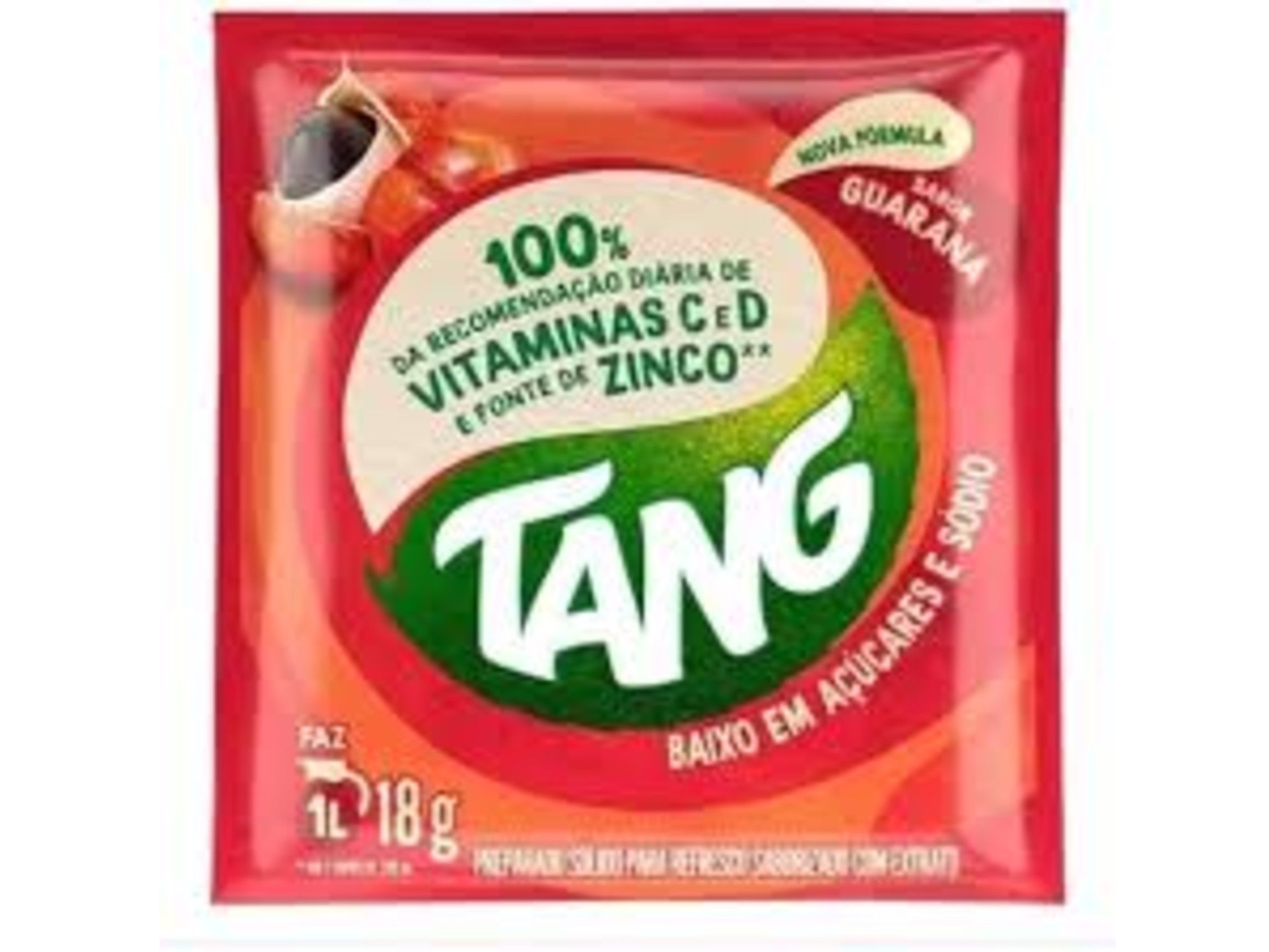 Tang Guaraná 18g / Guaraná Powder Juice.
