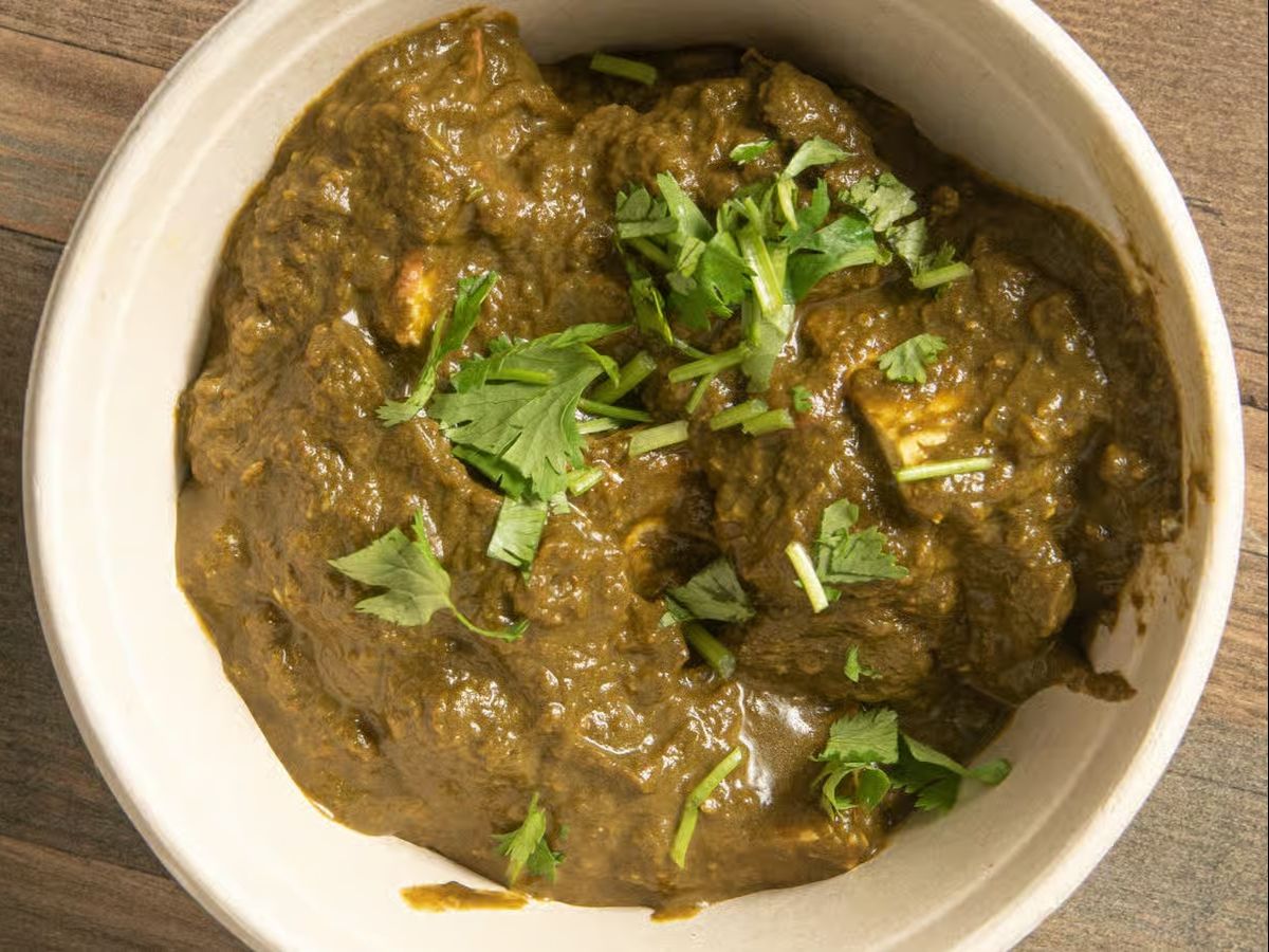 Palak Paneer.