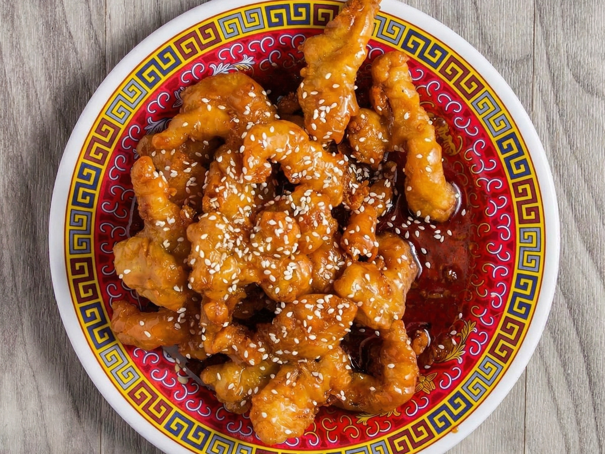 Sesame Chicken.