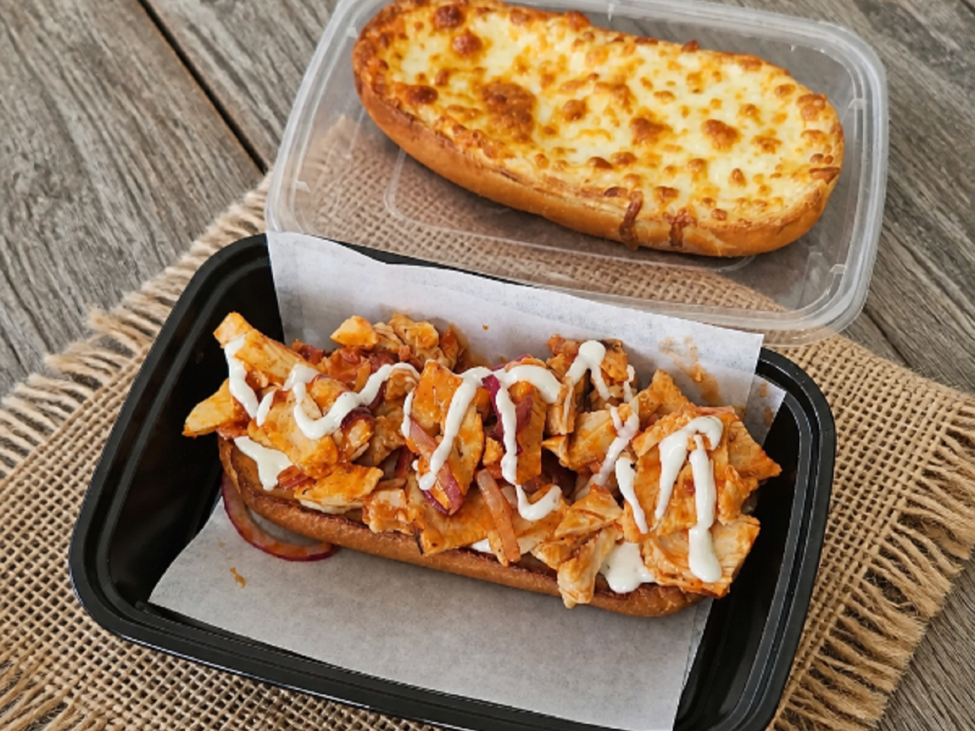 Buffalo Chicken Hoagie.