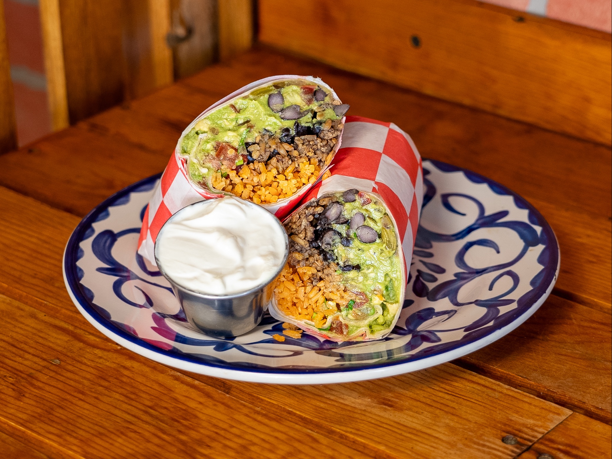Cochinita Burrito.