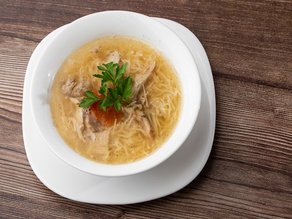 Sweet Corn Chicken Soup.