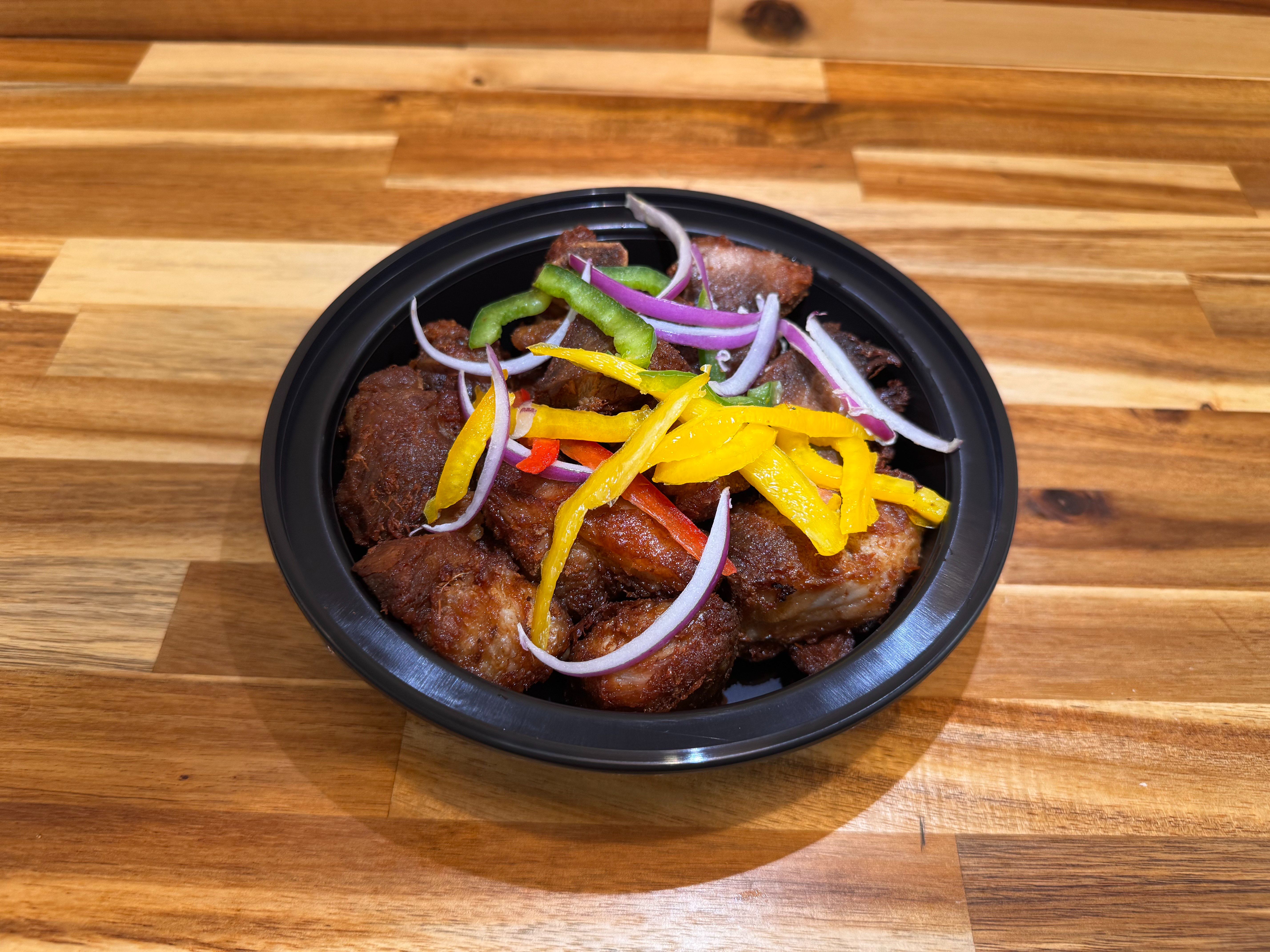 Fried Pork (Griot) only.