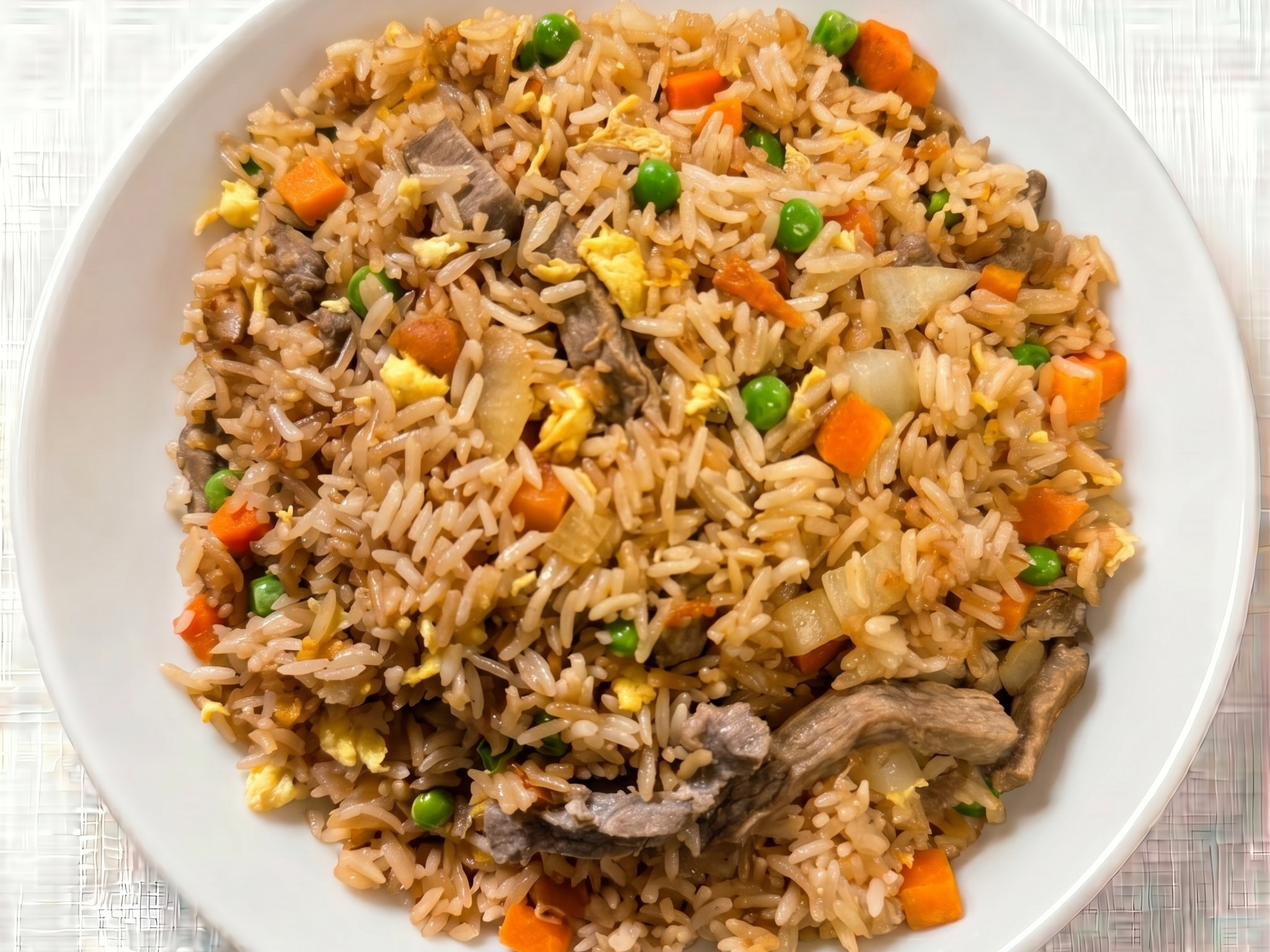 Beef Fried Rice.