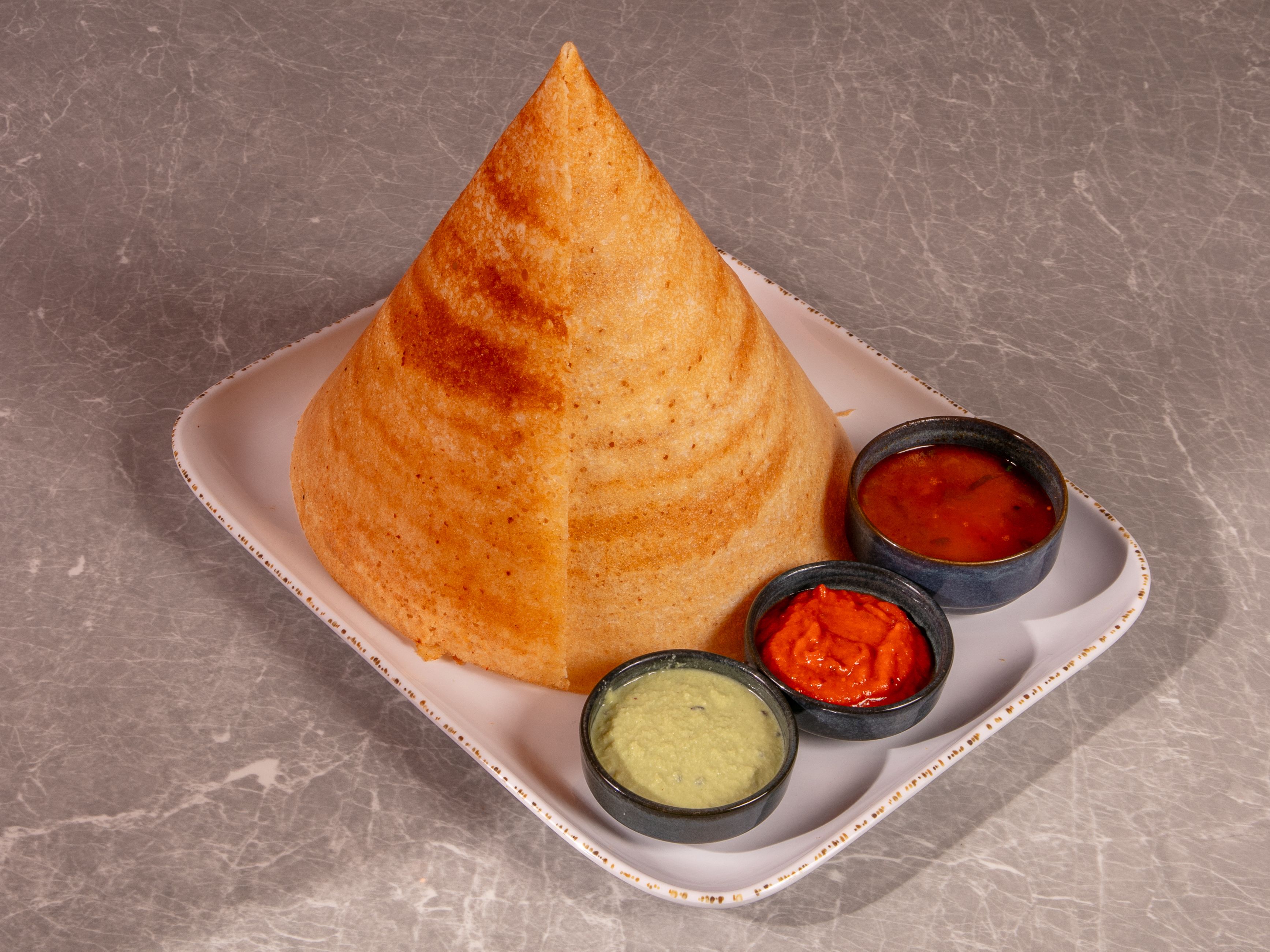 Paper Ghee Roast Masala Dosa