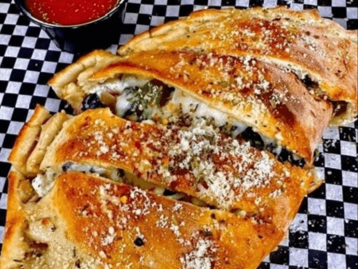 Veggie Calzone.