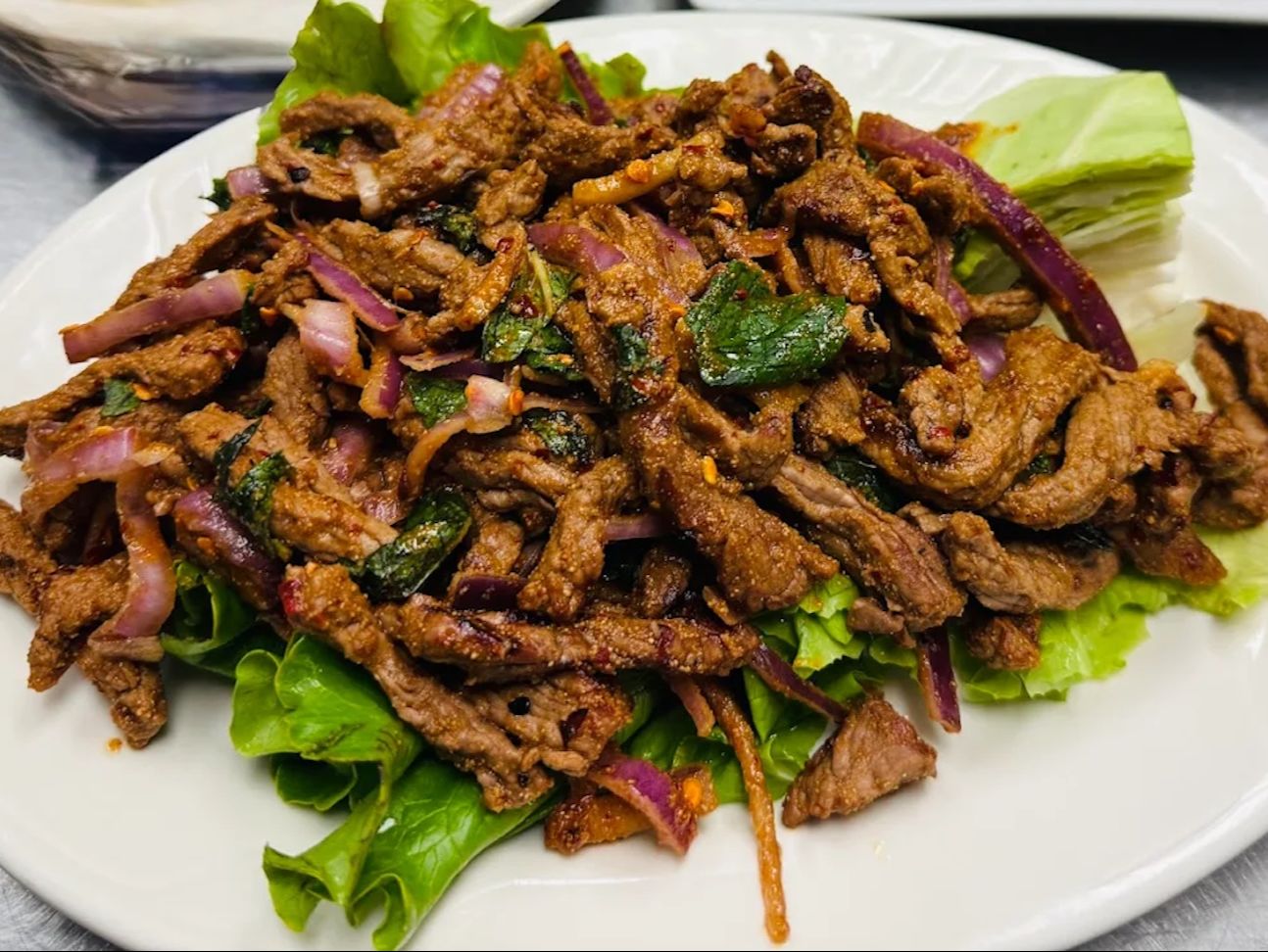 Grilled Meat Salad.
