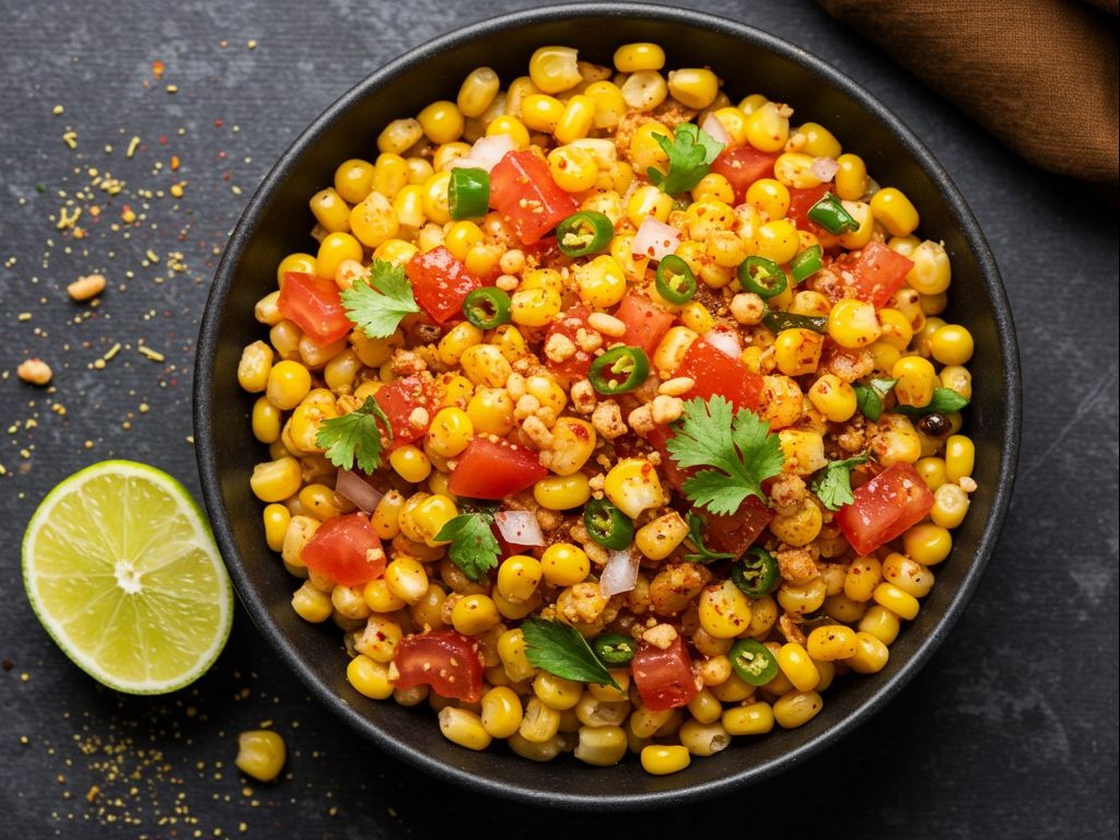 Corn Chaat.
