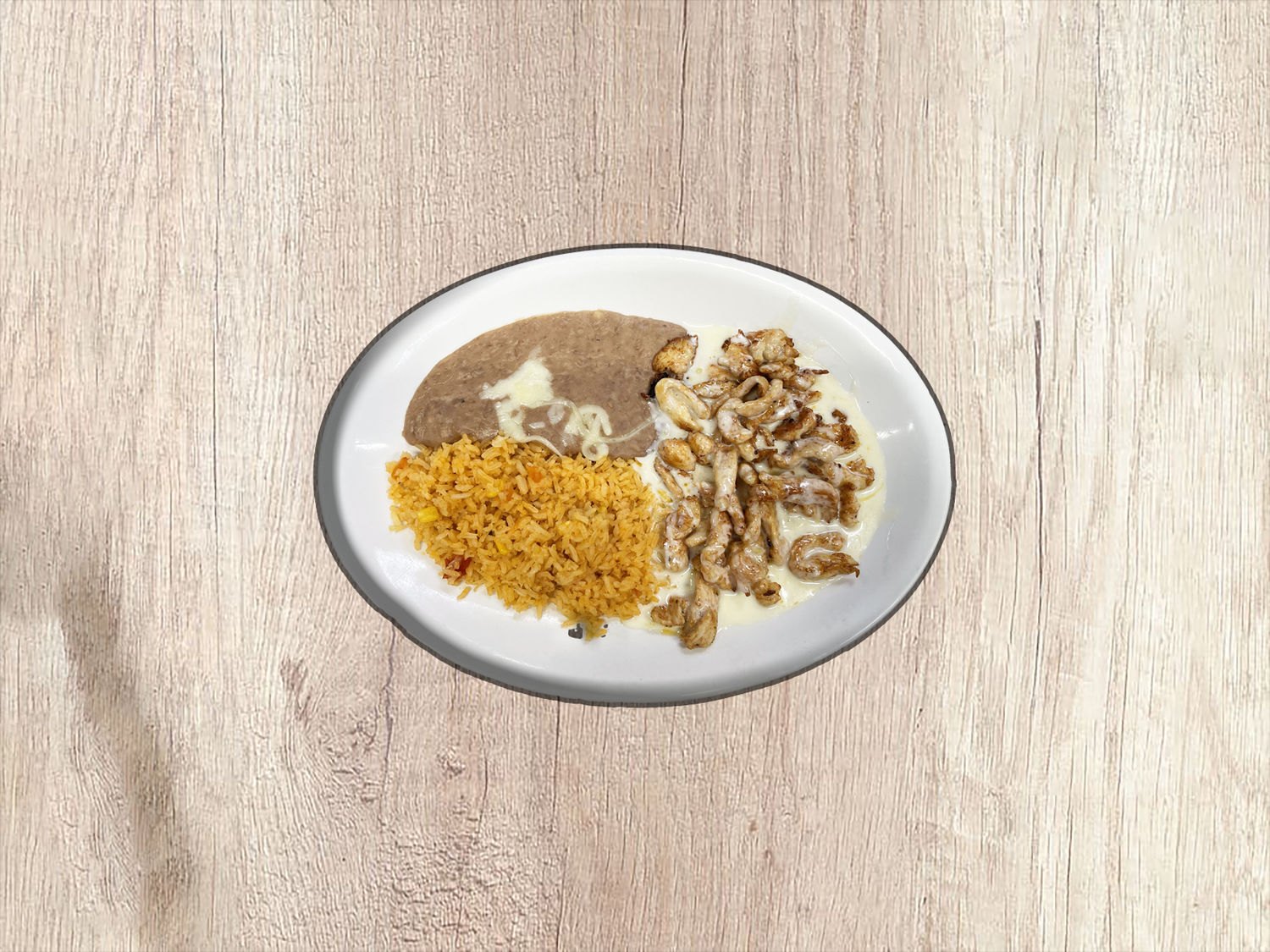 Pollo con Queso