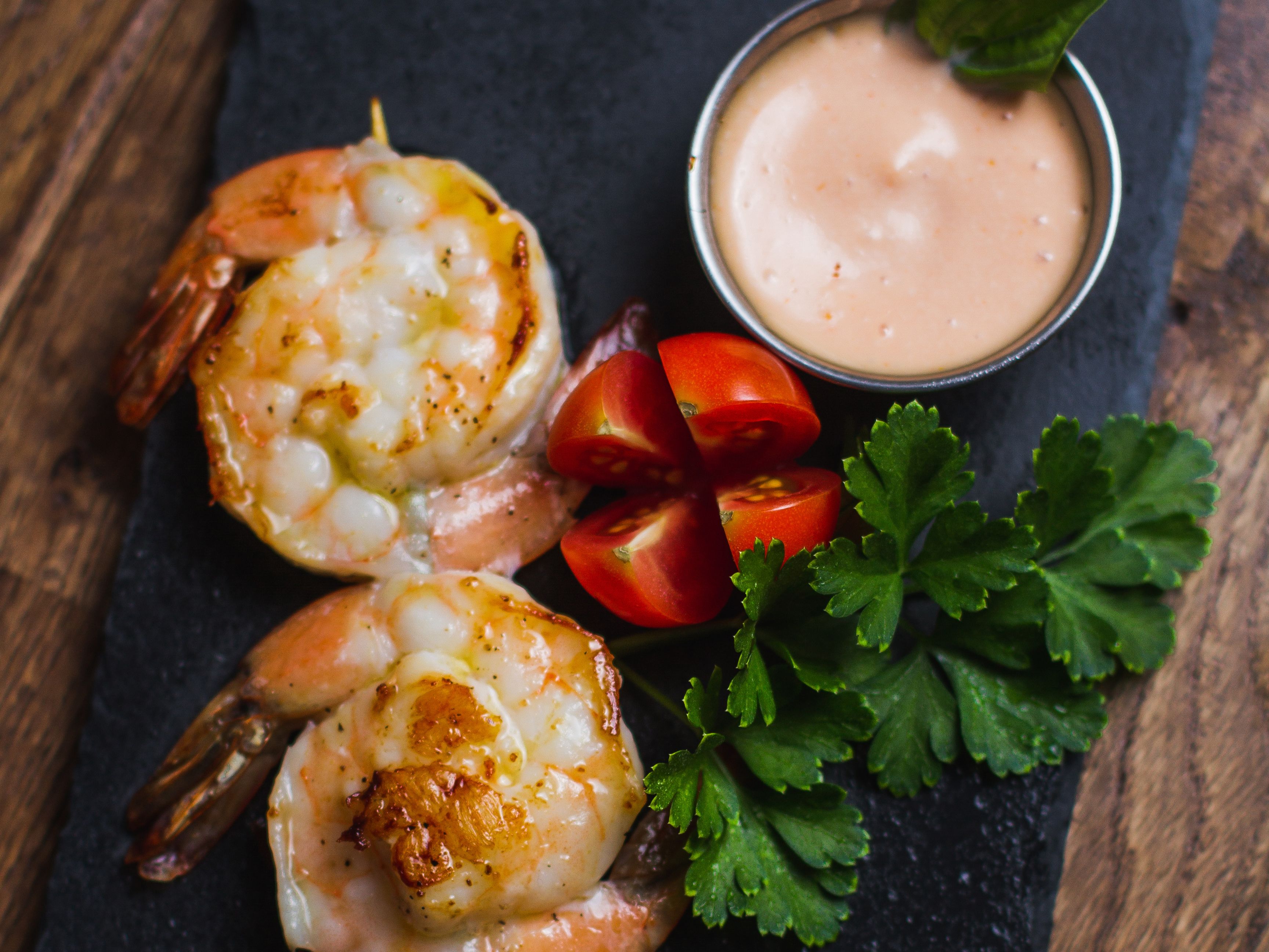 Shrimp Skewer.