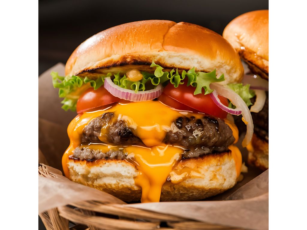 TRADITIONAL BURGER By itself.