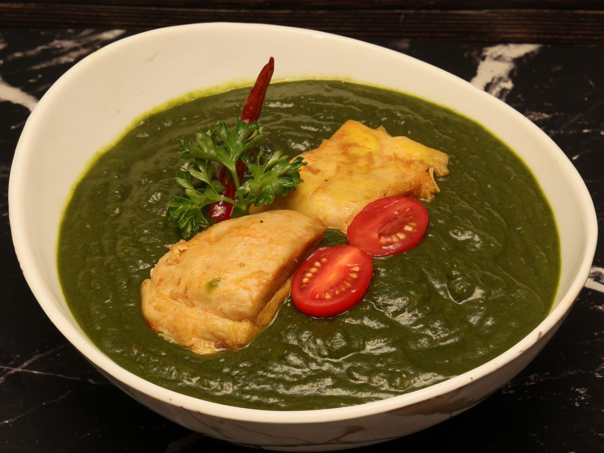 Chicken Saag.