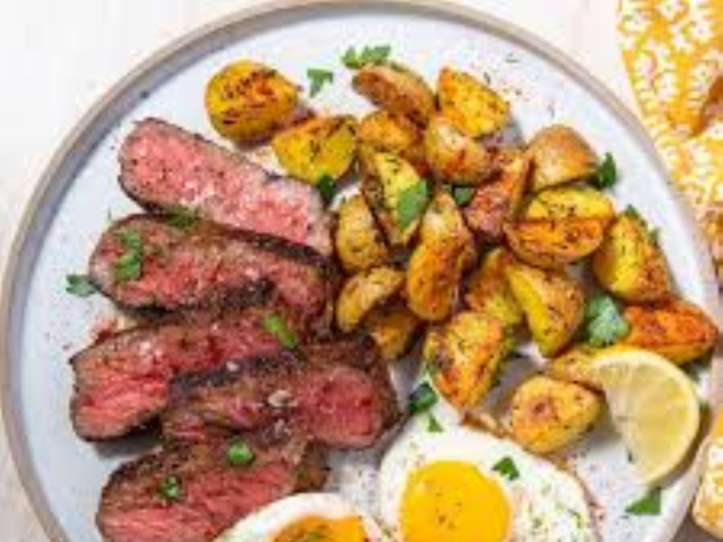 Steak and Eggs.
