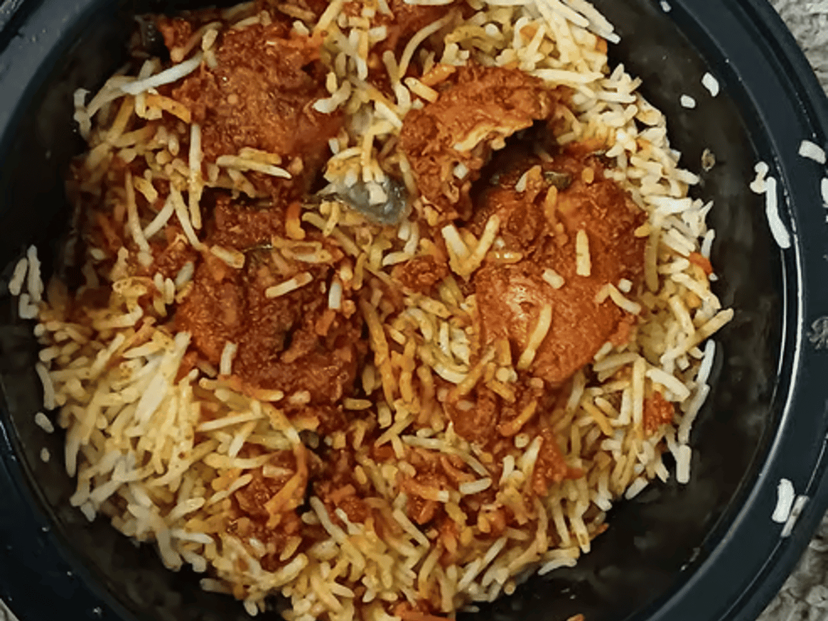 Shangrilla Chicken Pulao.