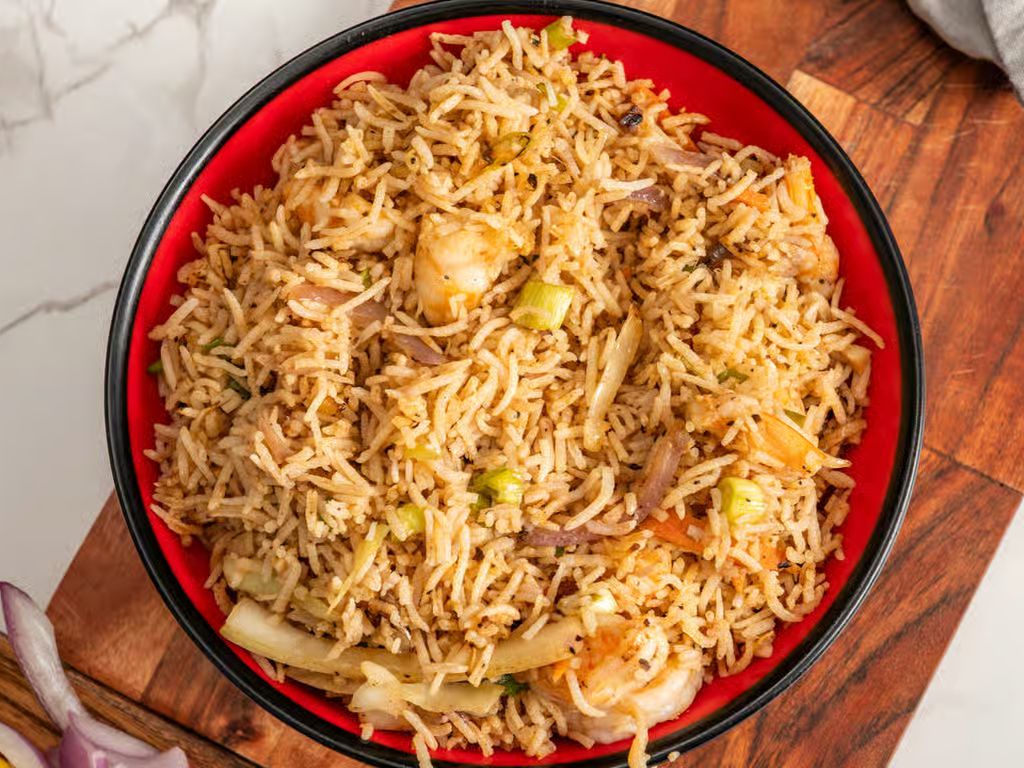 107.Shrimp Fried Rice.