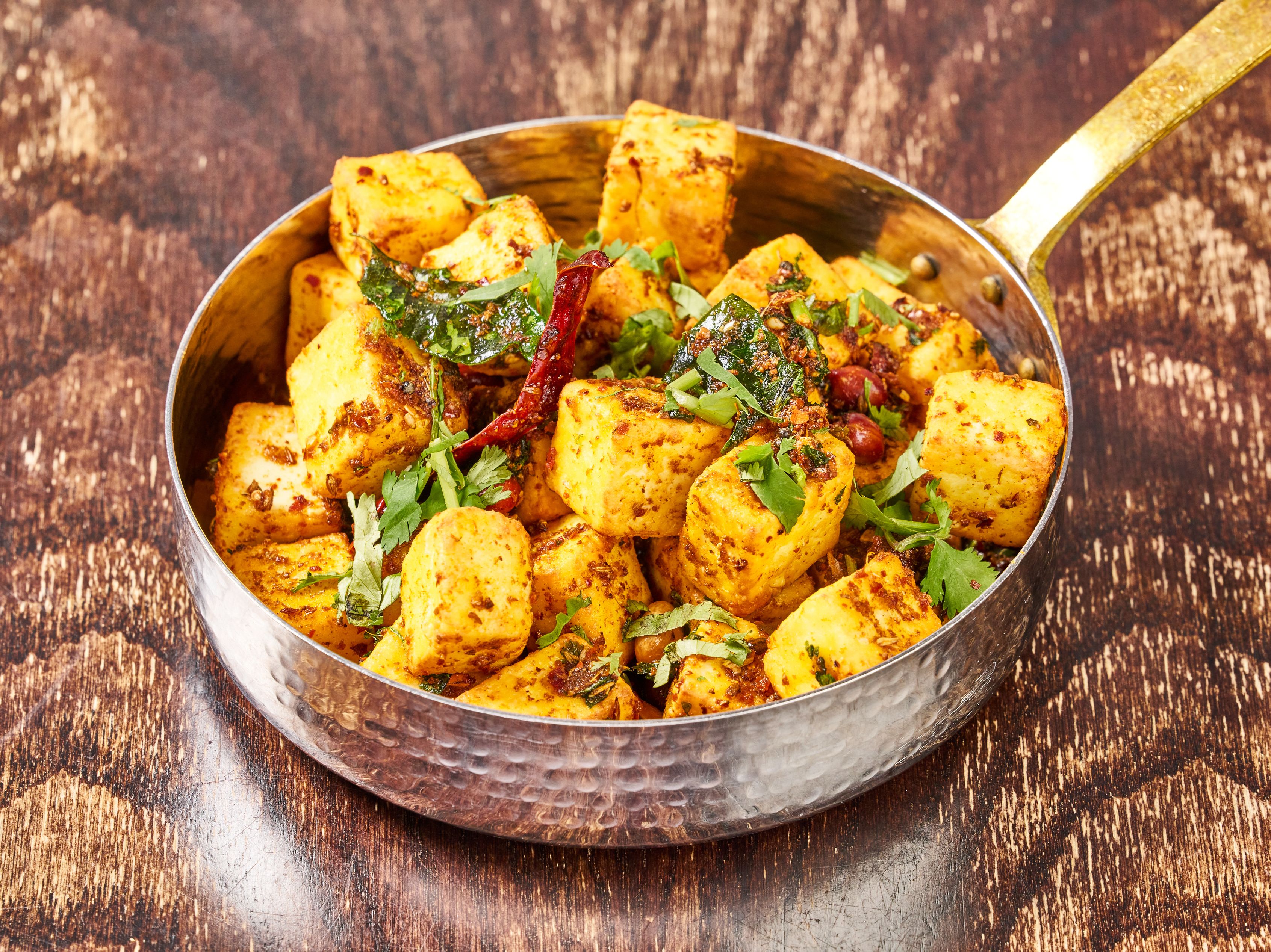 "Karampodi" Paneer.